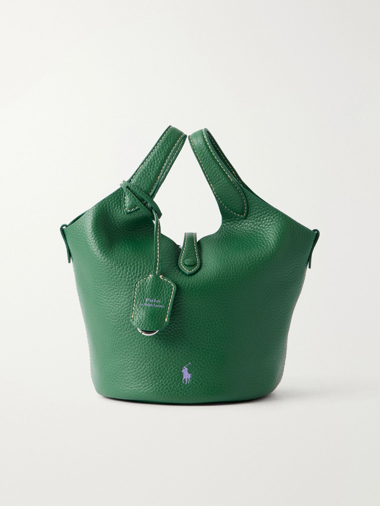 Ply small leather tote