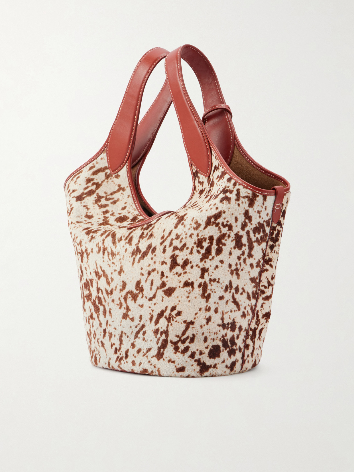 Polo Ralph Lauren - Ply Medium Leather-Trimmed Cow-Print Calf Hair Tote