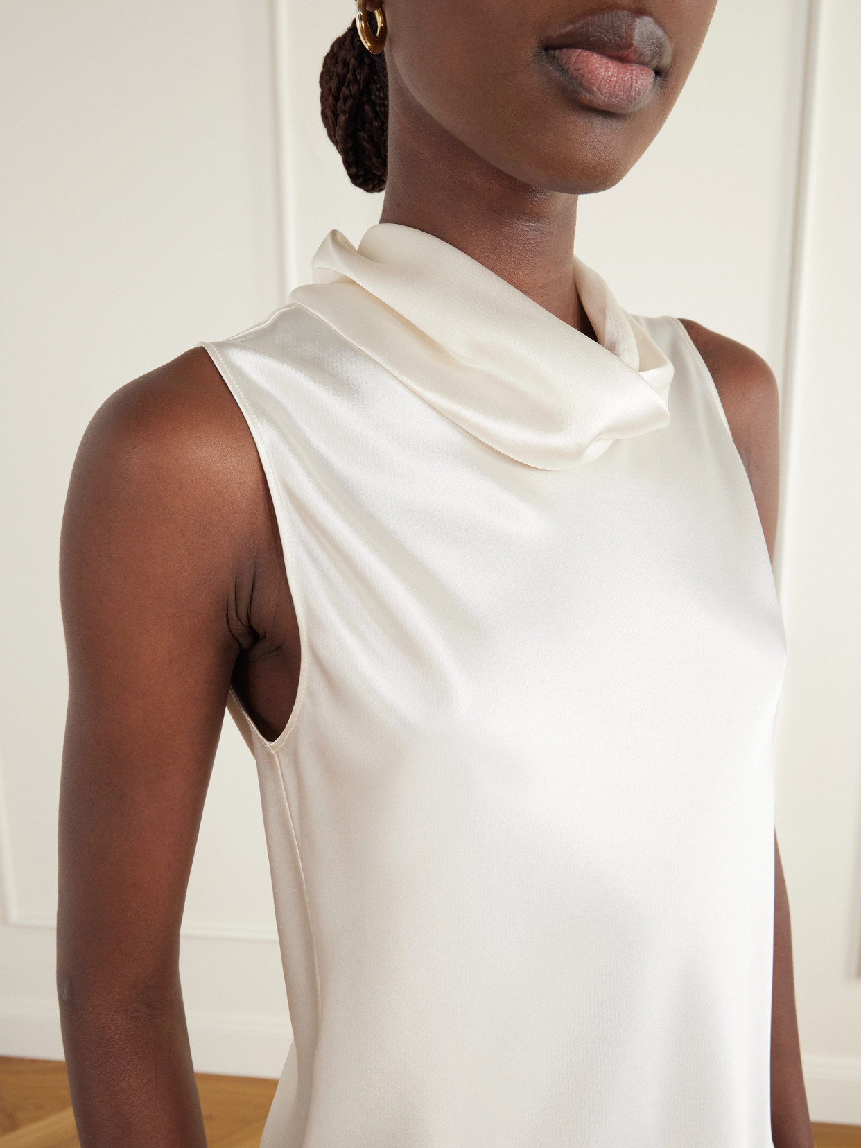 Barb Draped Blouse