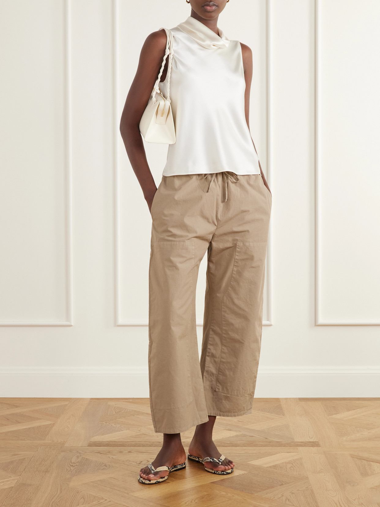 Barb Draped Blouse