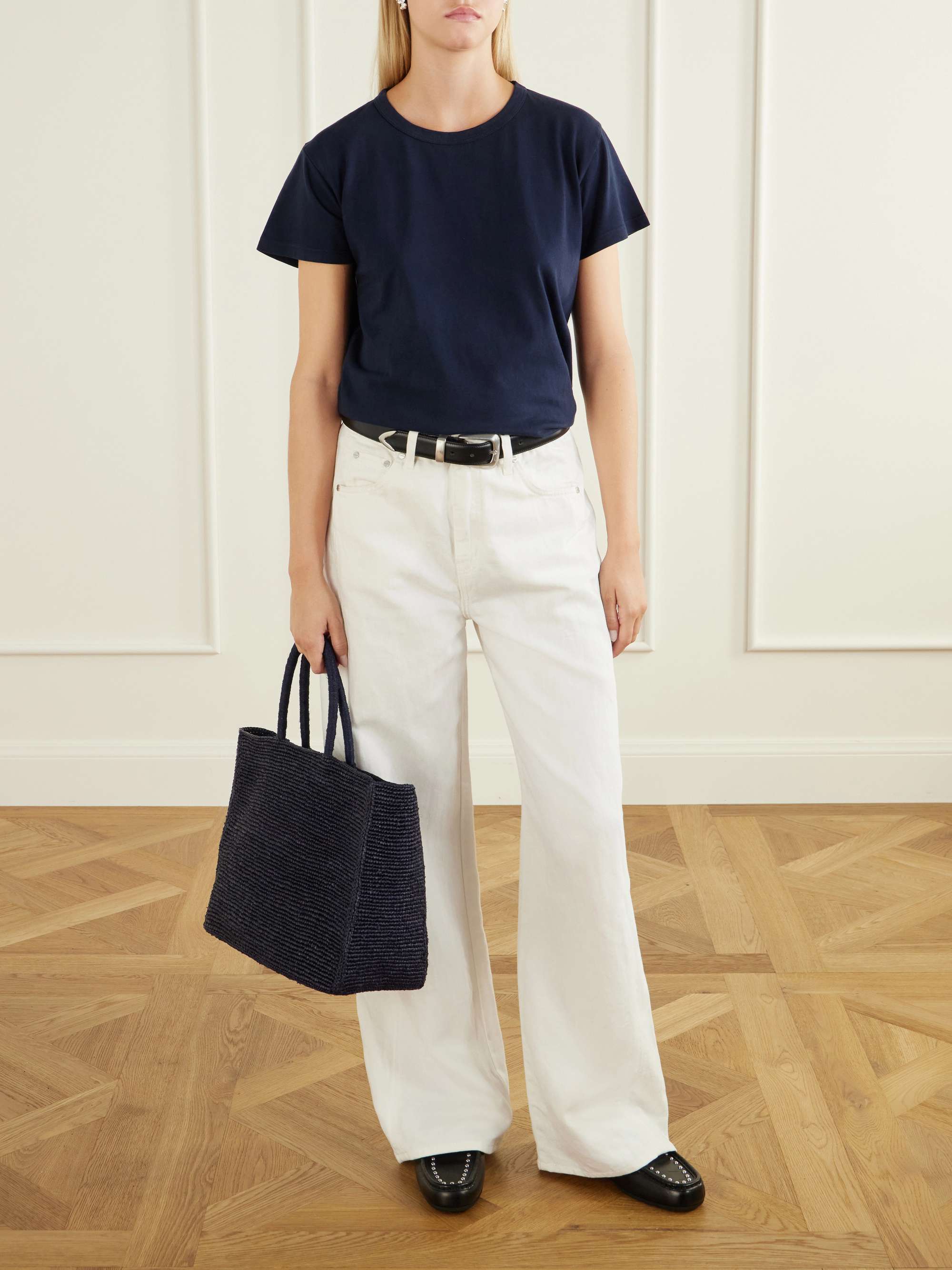 LESET Margo cotton-jersey T-shirt