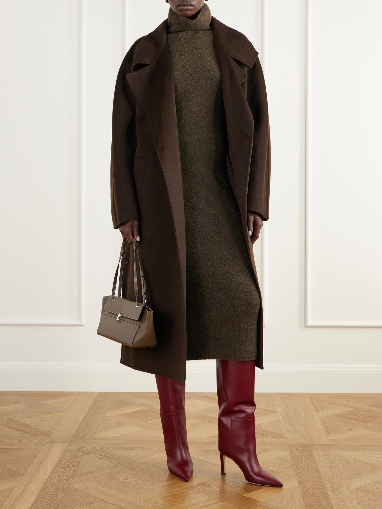 Alizze 85 Leather Knee Boots