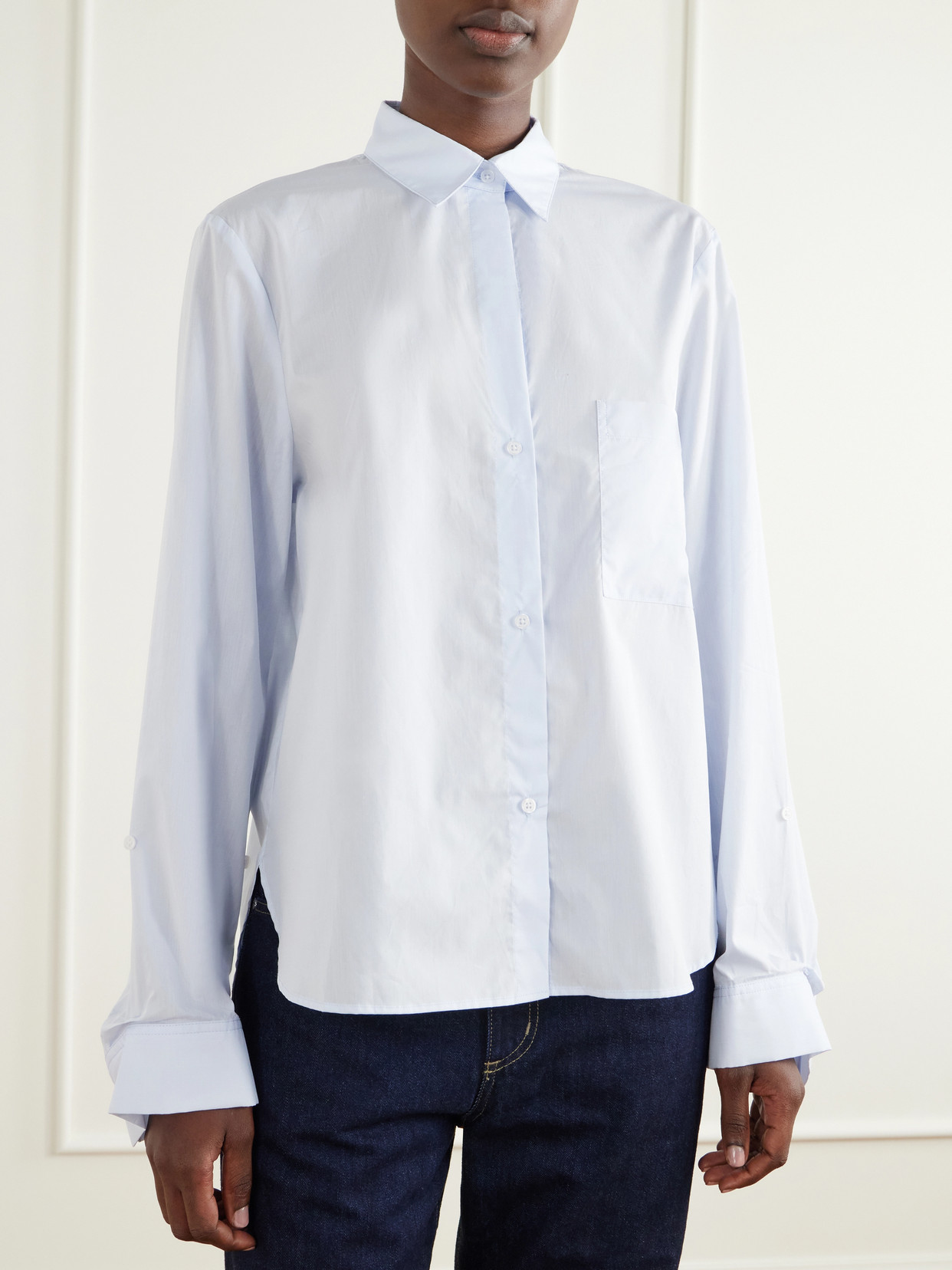 Next Morning Cotton-Poplin Shirt