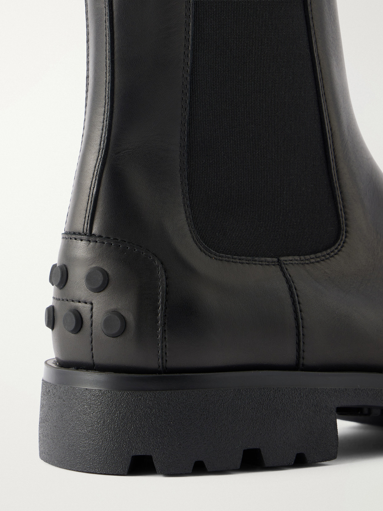 Gomma Leather Chelsea Boots