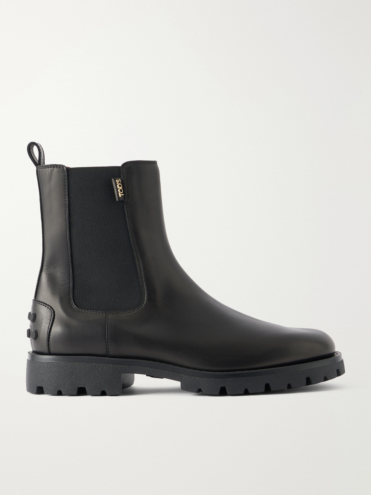 Gomma Leather Chelsea Boots