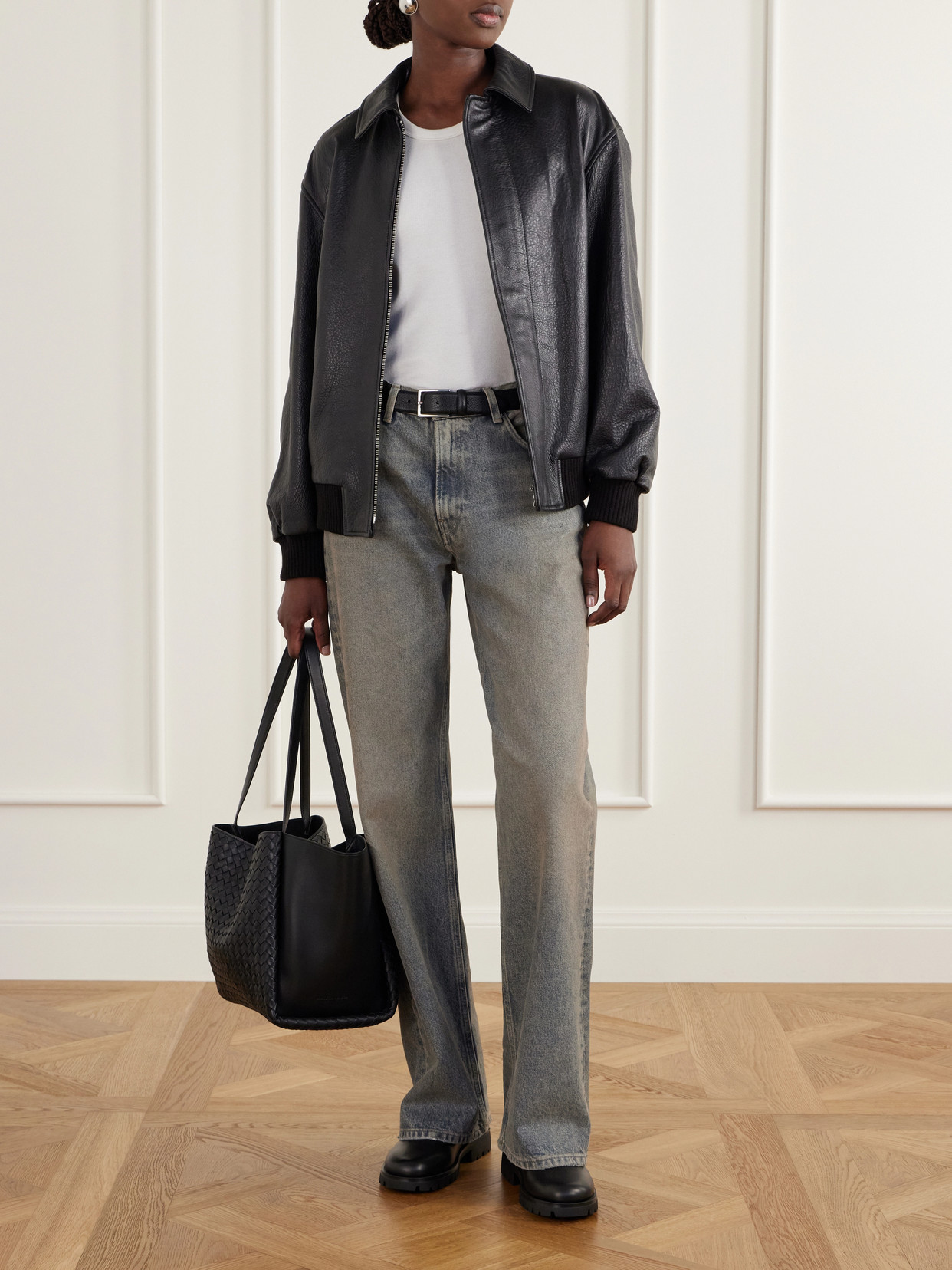 Gomma Leather Chelsea Boots