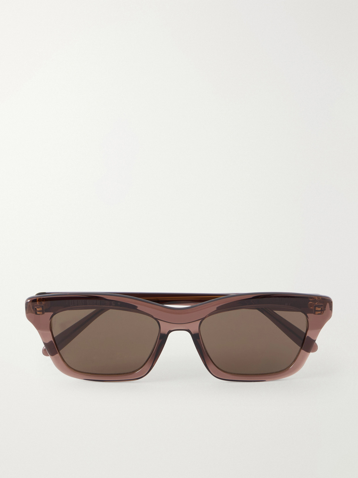Loewe D-frame Acetate Sunglasses In Brown