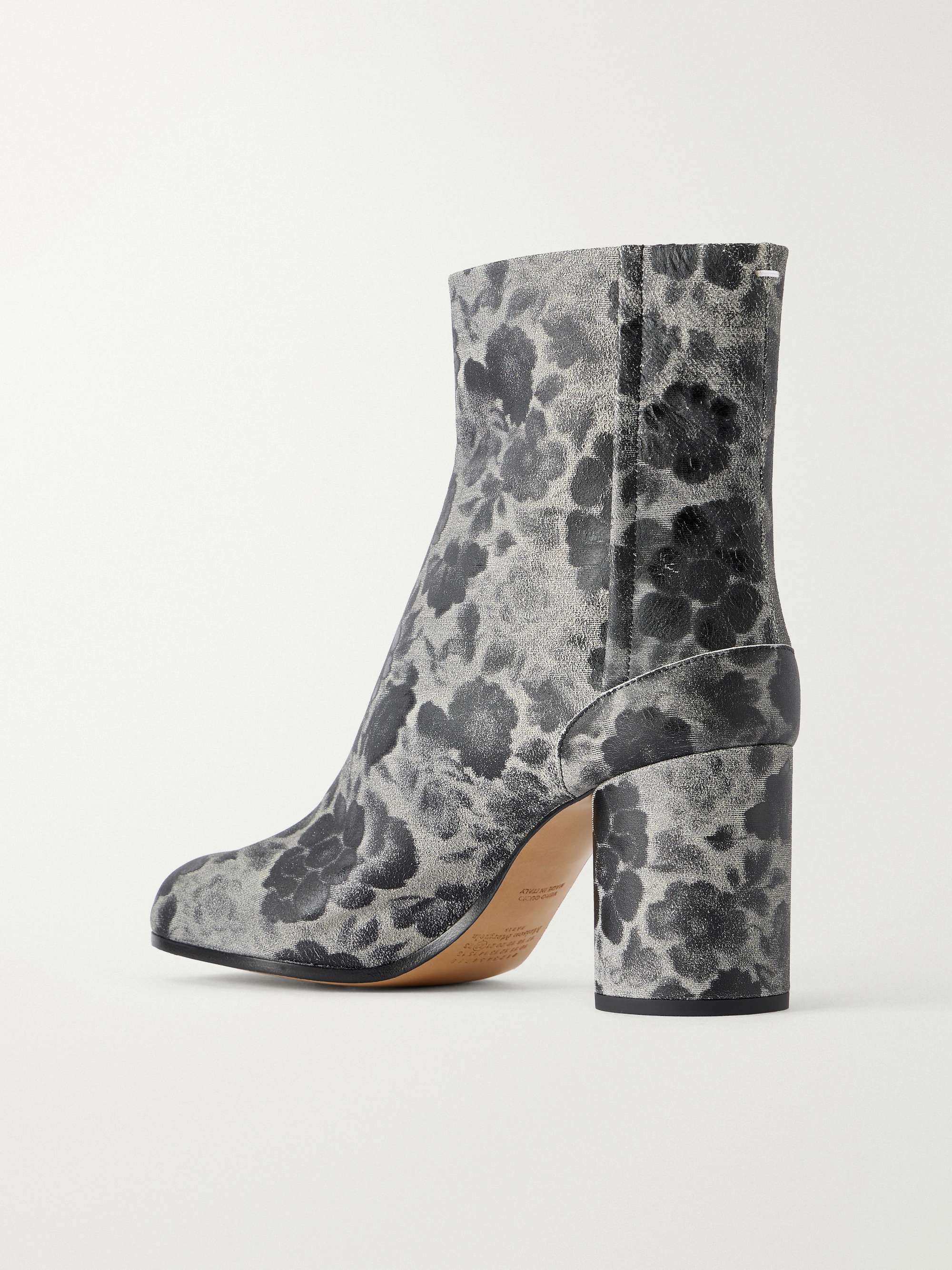 MAISON MARGIELA Split-toe leather ankle boots