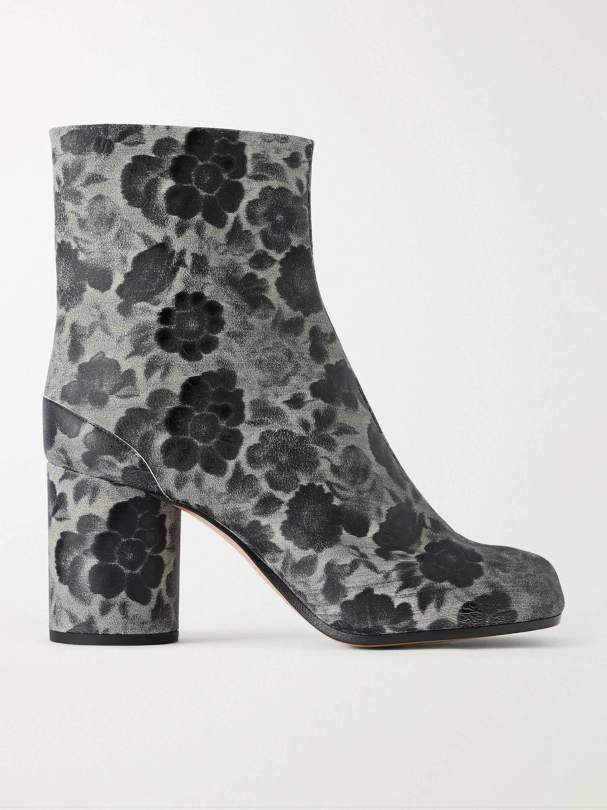MAISON MARGIELA Split-toe leather ankle boots