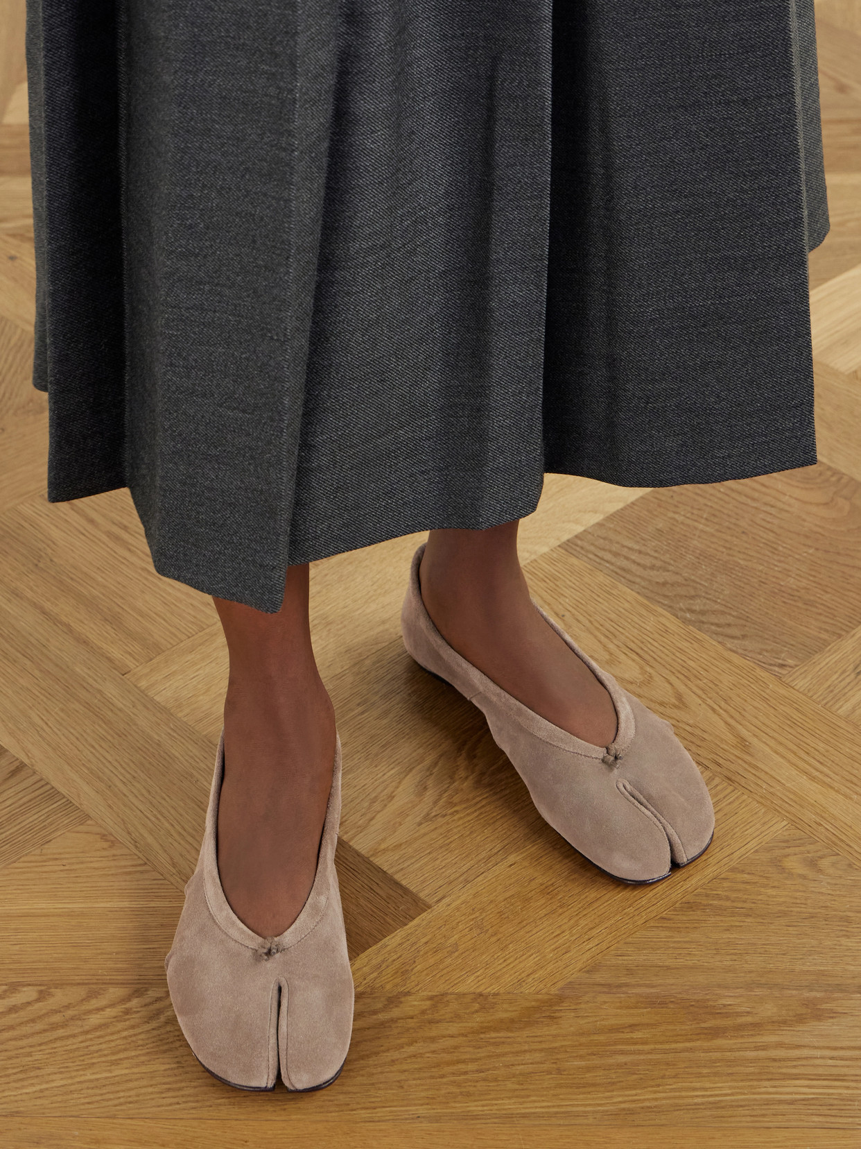 Tabi Split-Toe Ballet Flats