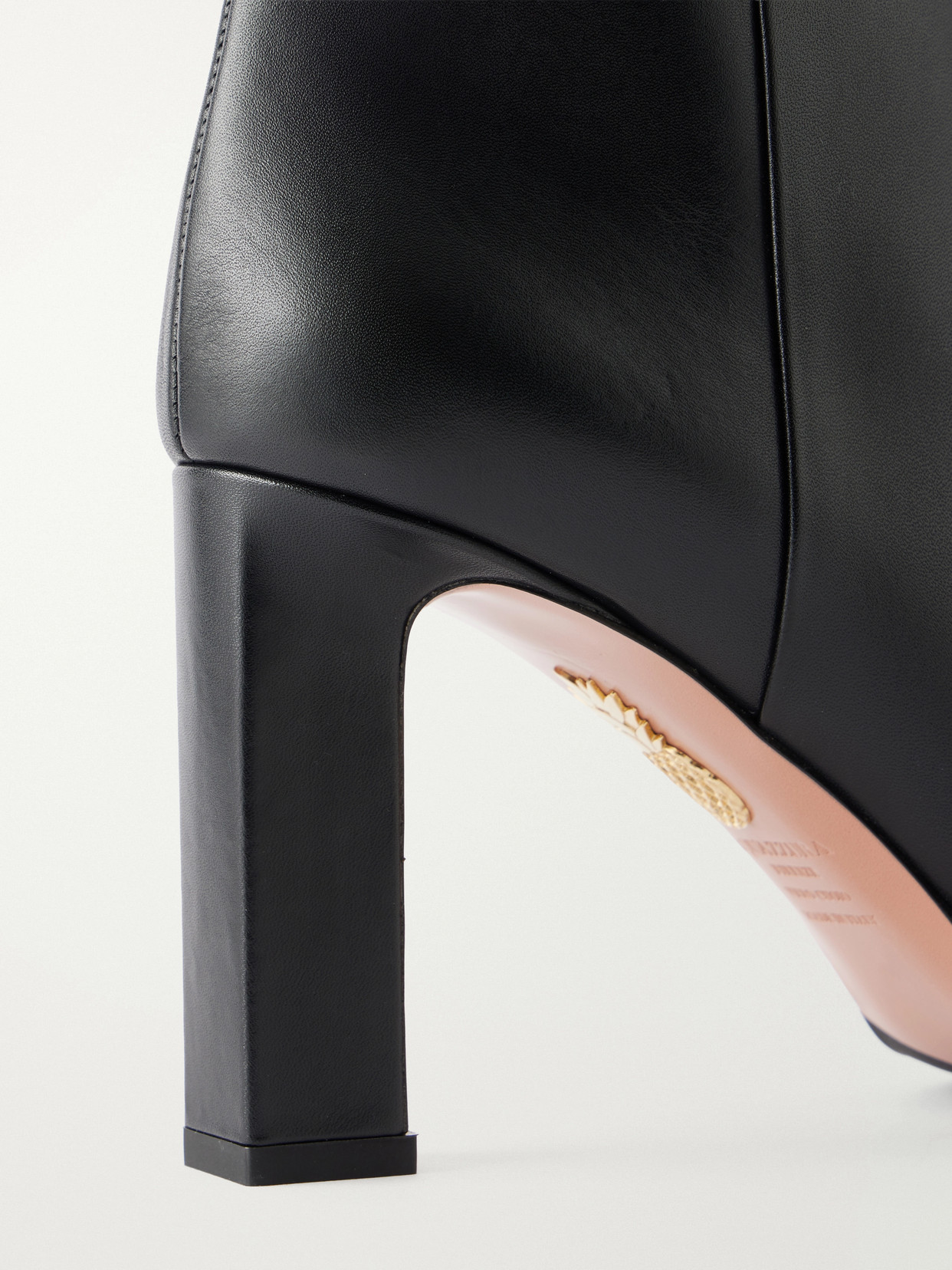 Sellier 85 Leather Knee Boots