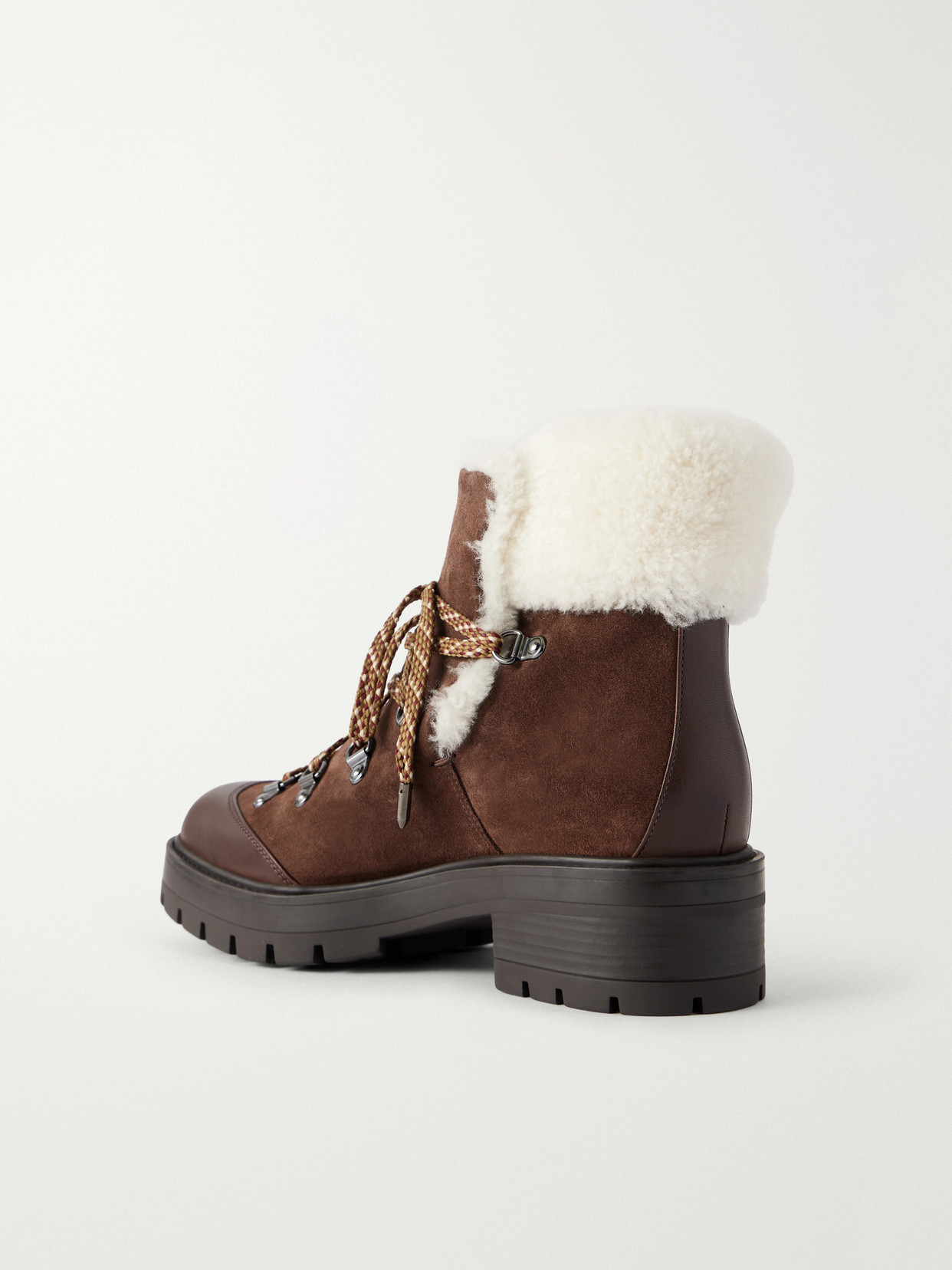 Val D'Isere Shearling And Ankle Boots