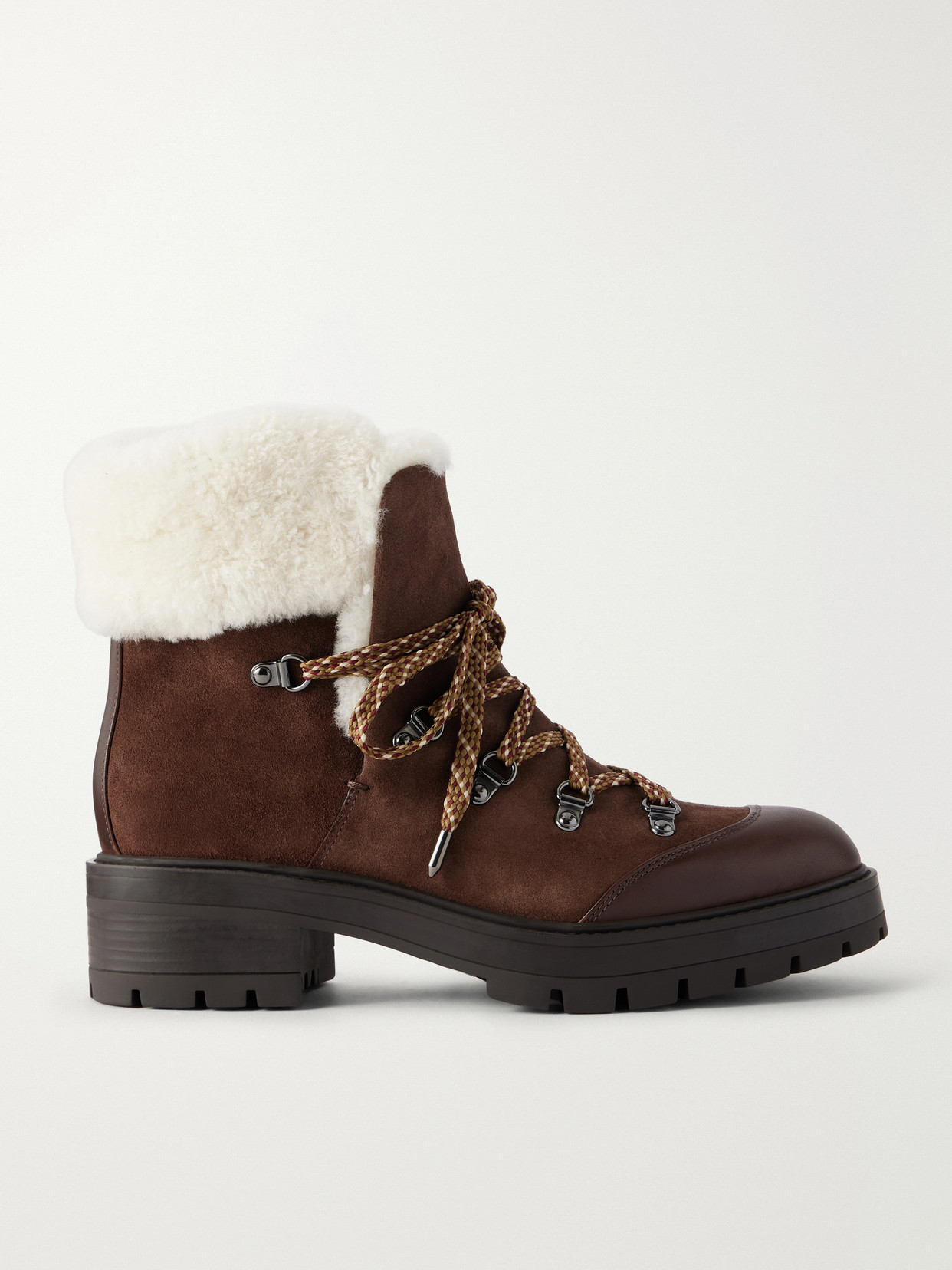 Val D'Isere Shearling And Ankle Boots