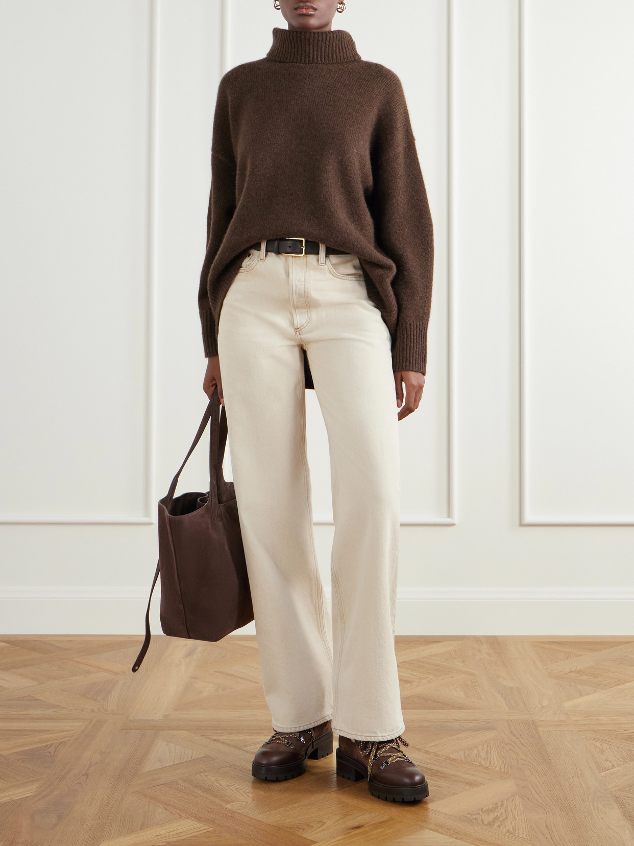 Val D'Isere Shearling And Ankle Boots
