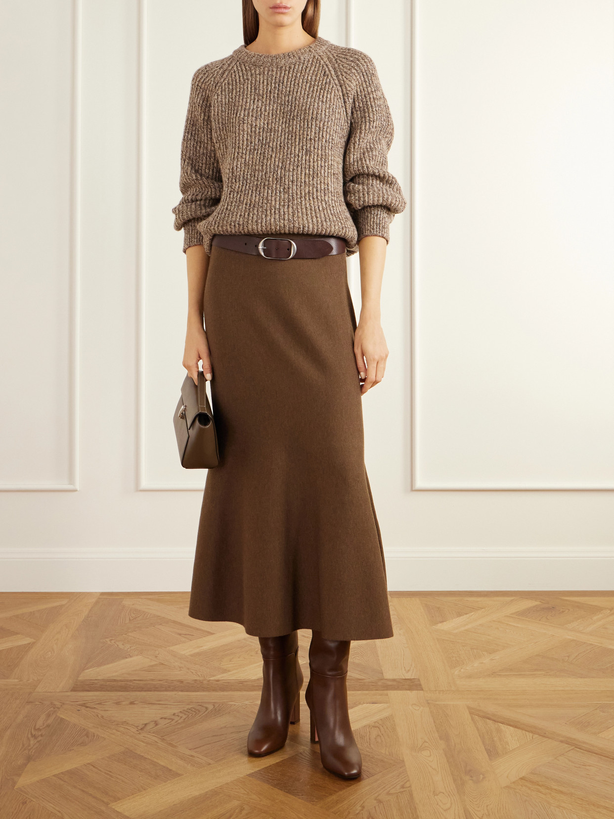 Sellier 85 Leather Knee Boots