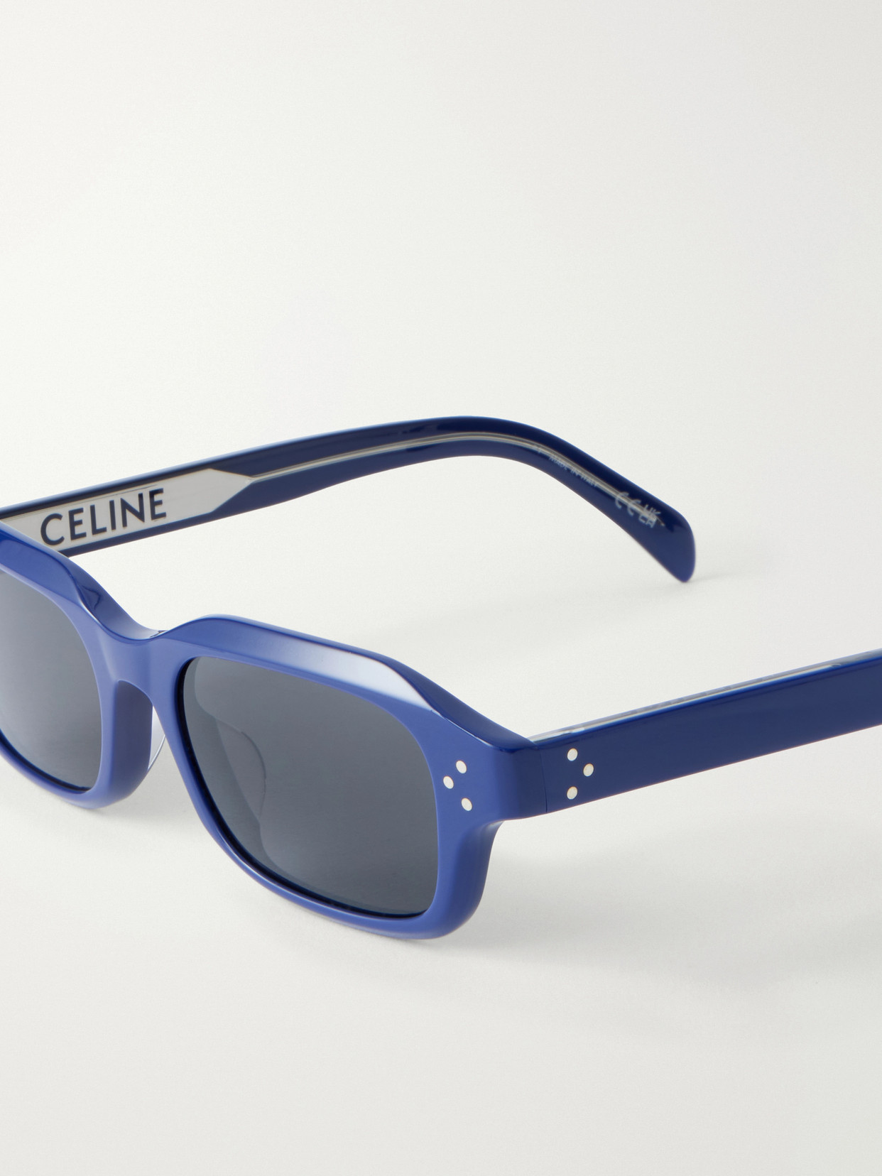 Celine Square-frame Sunglasses In White