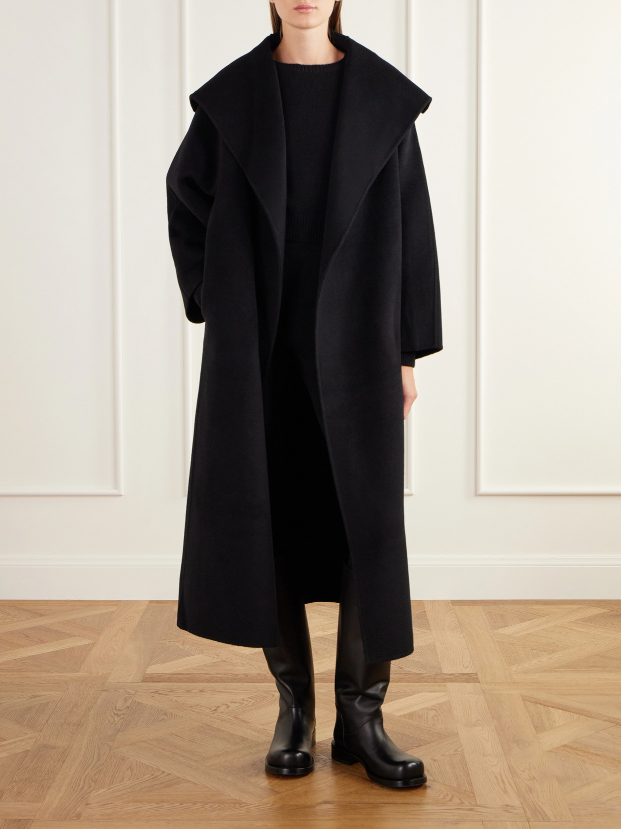 Defender Leather Knee Boots