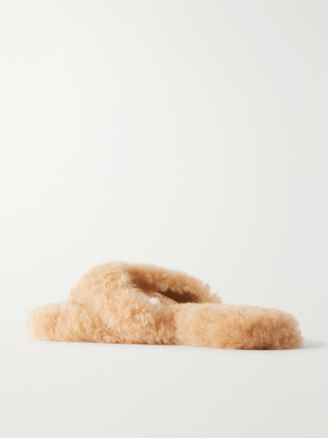 Cashmere-Plush Flip Flops