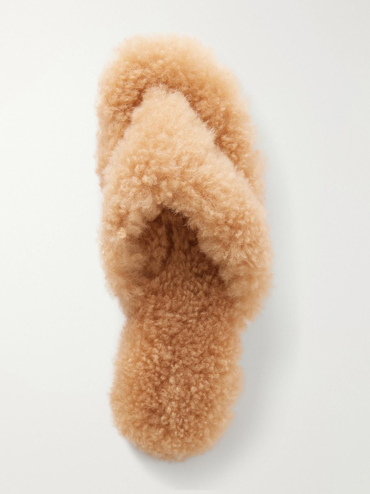 Cashmere-Plush Flip Flops