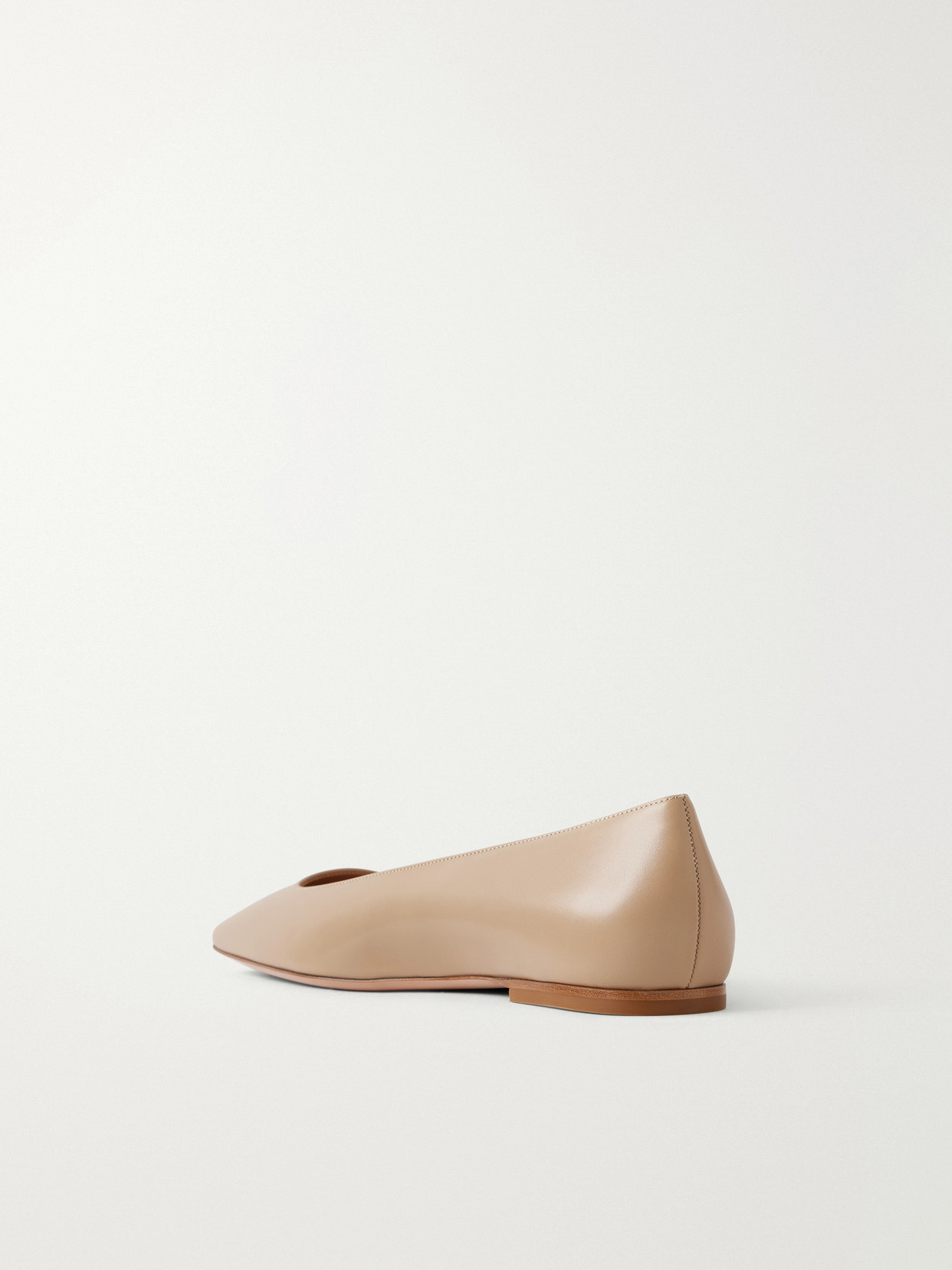 Leather Ballet Flats
