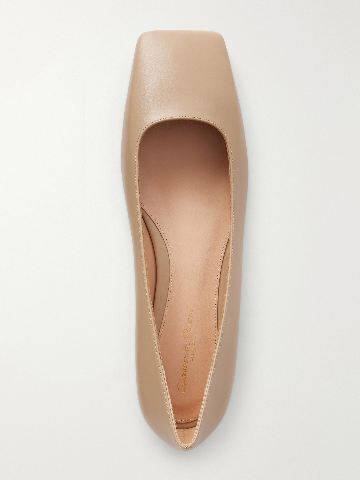 Leather Ballet Flats