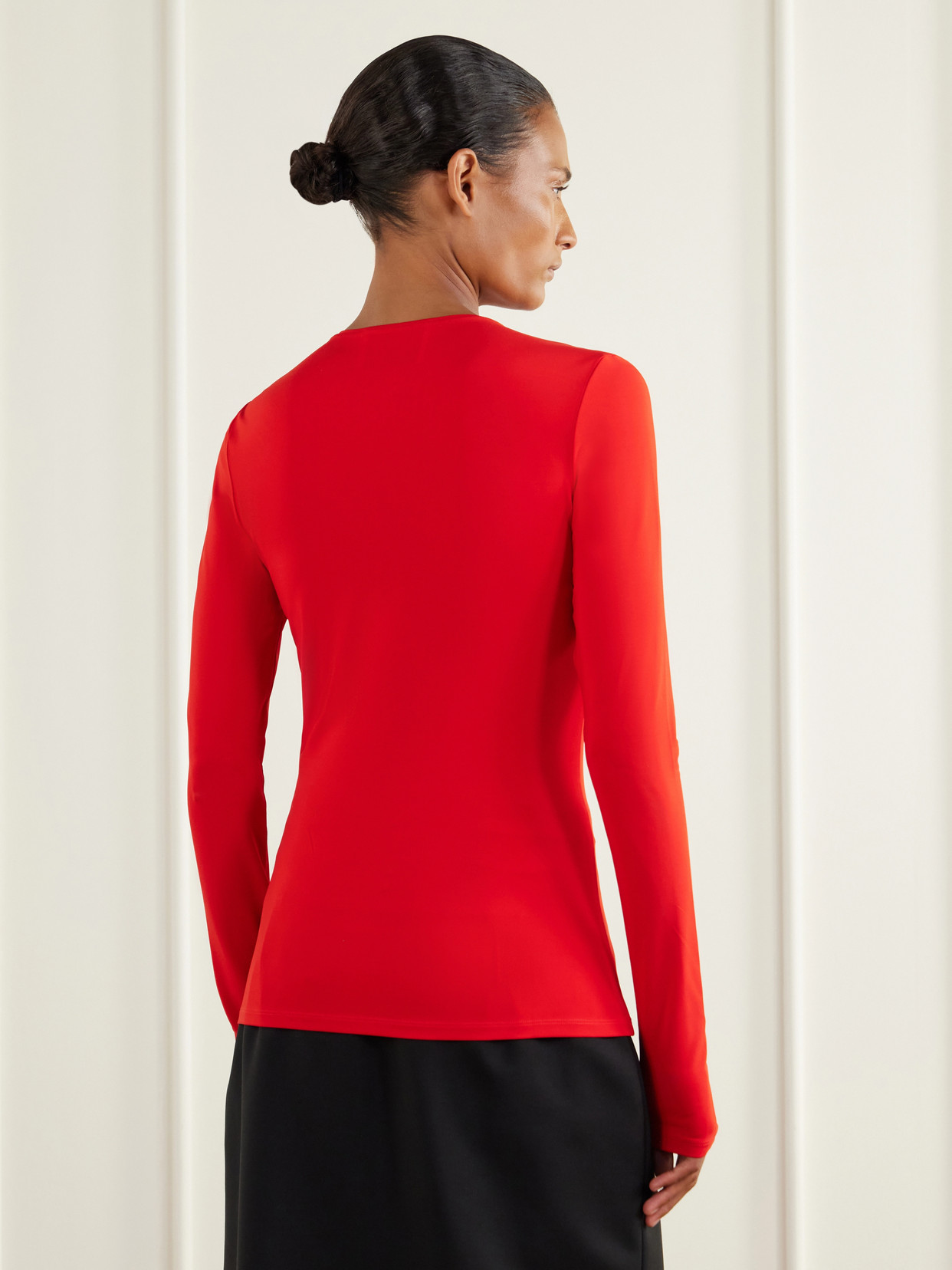Mayra Stretch Jersey T-Shirt