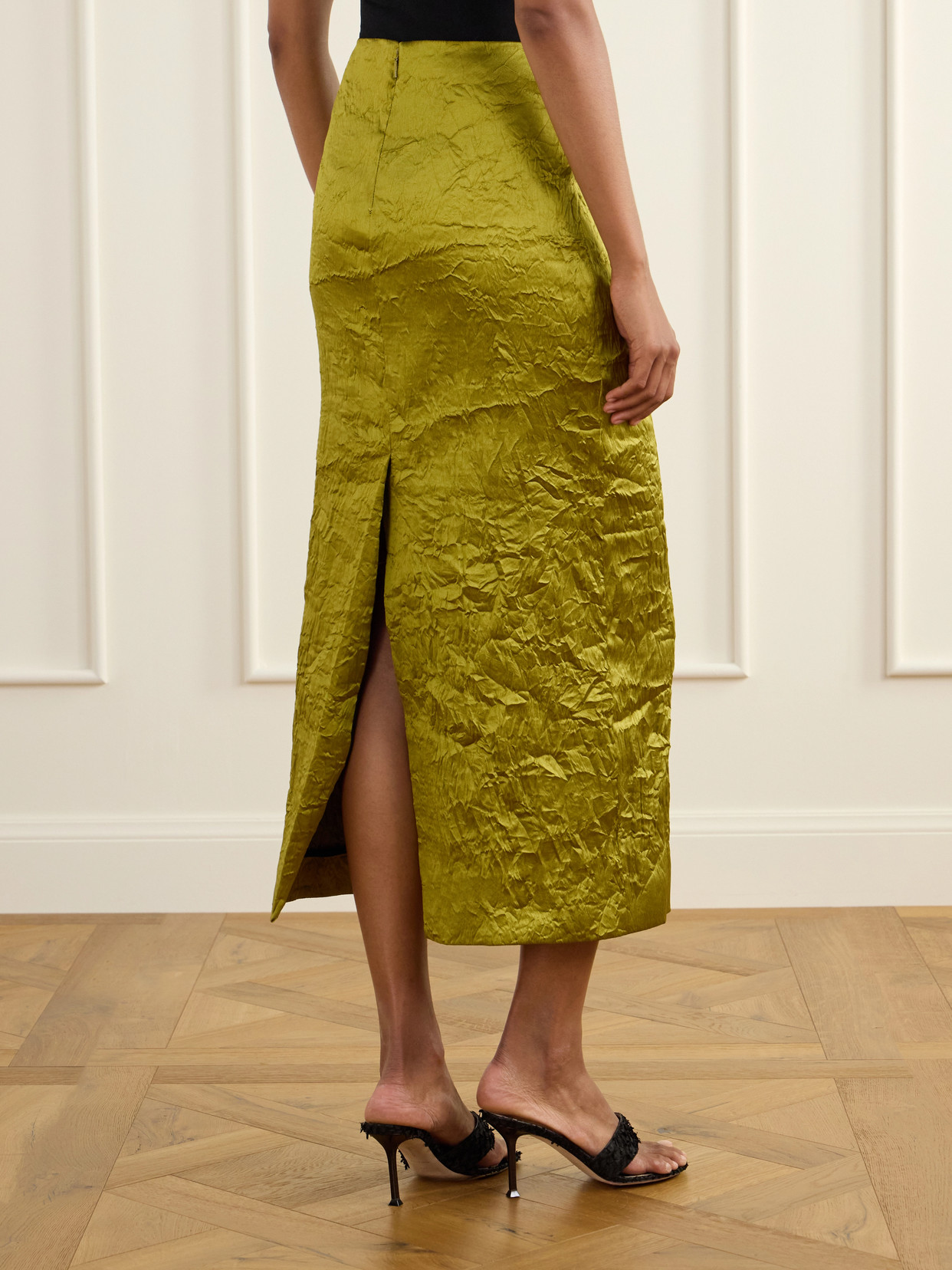 Alma Crinkled Midi
