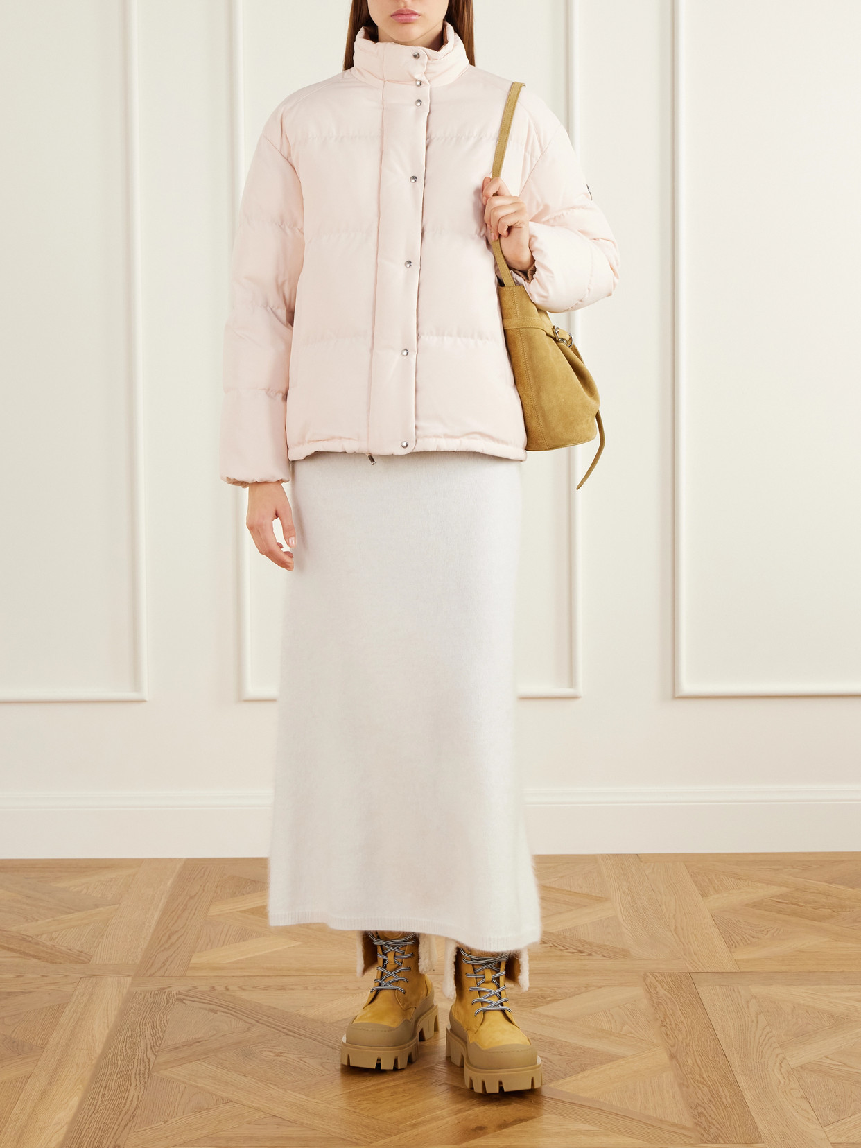 Verone Quilted Shell Down Jacket