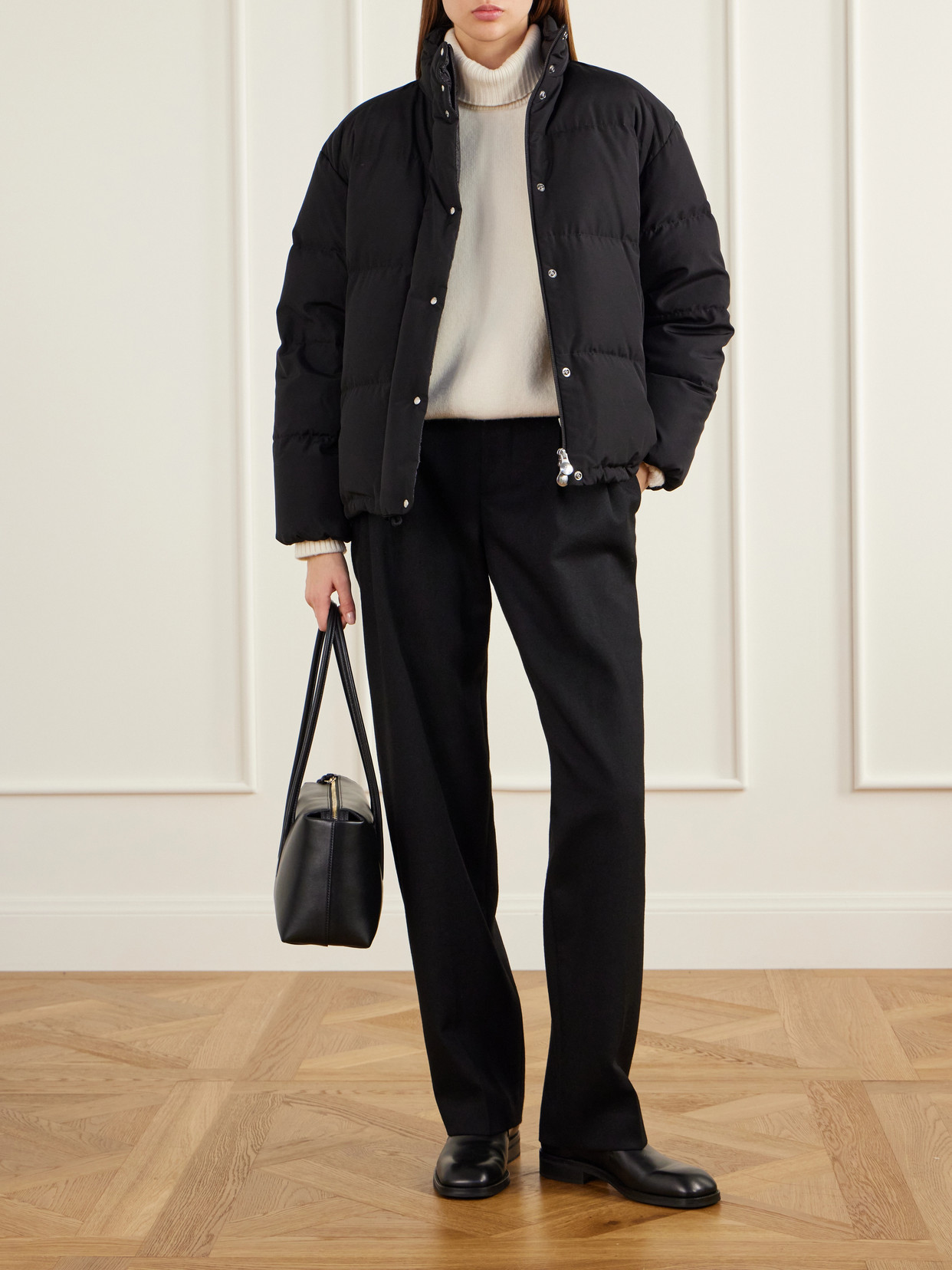 Verone Quilted Shell Down Jacket