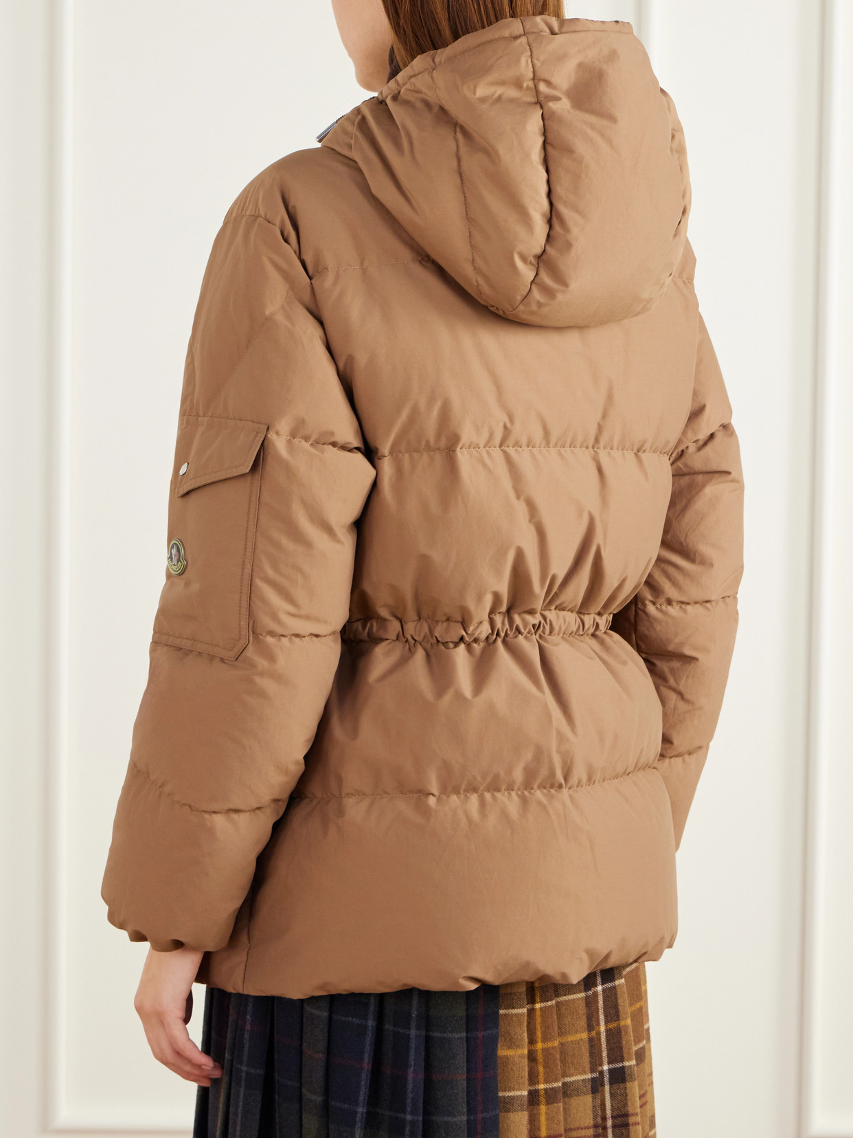 Himalaya Hooded Quilted Cotton-Blend Shell Down Jacket