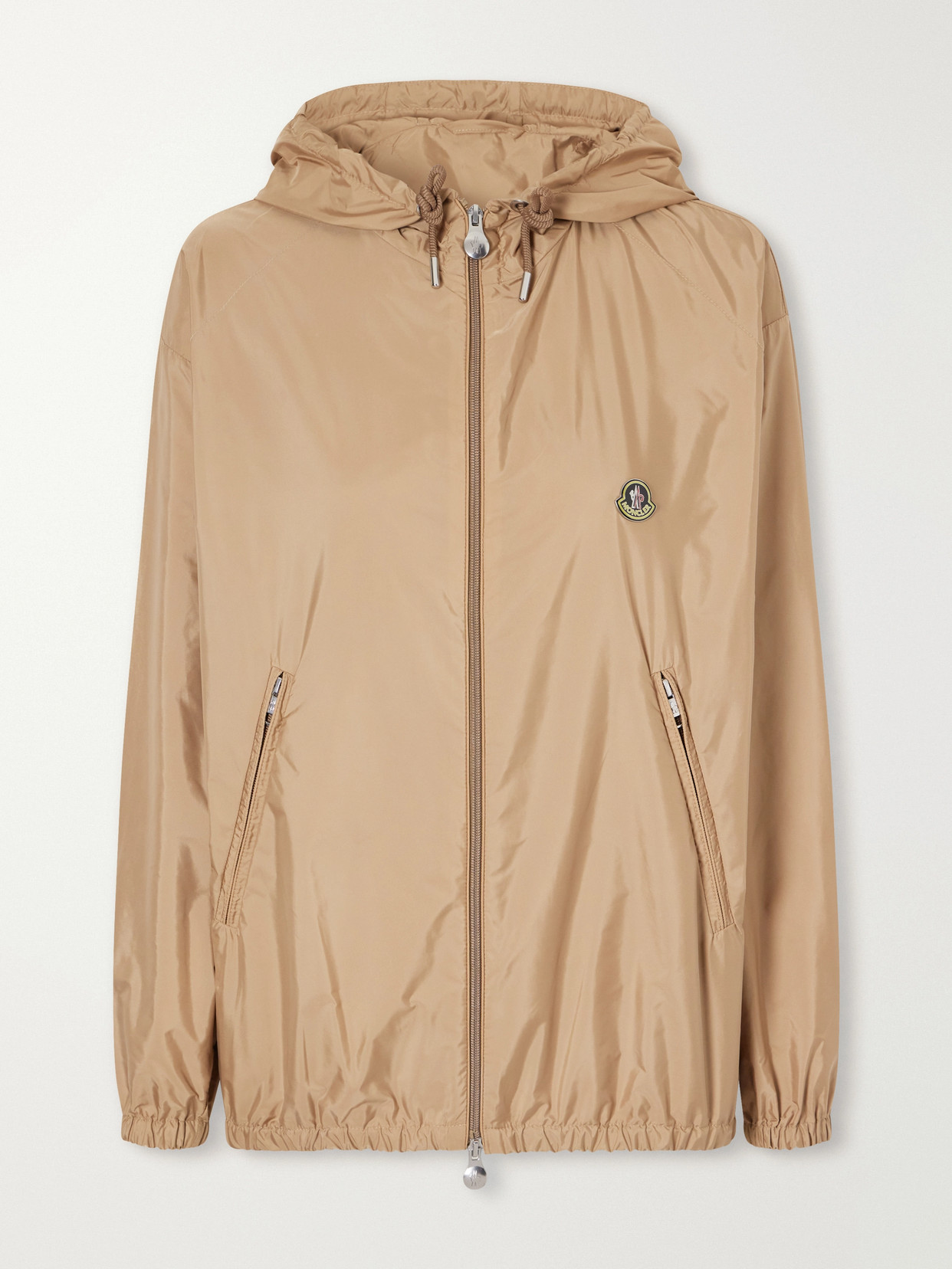 Windbreaker Logo-Appliquéd Hooded Jacket