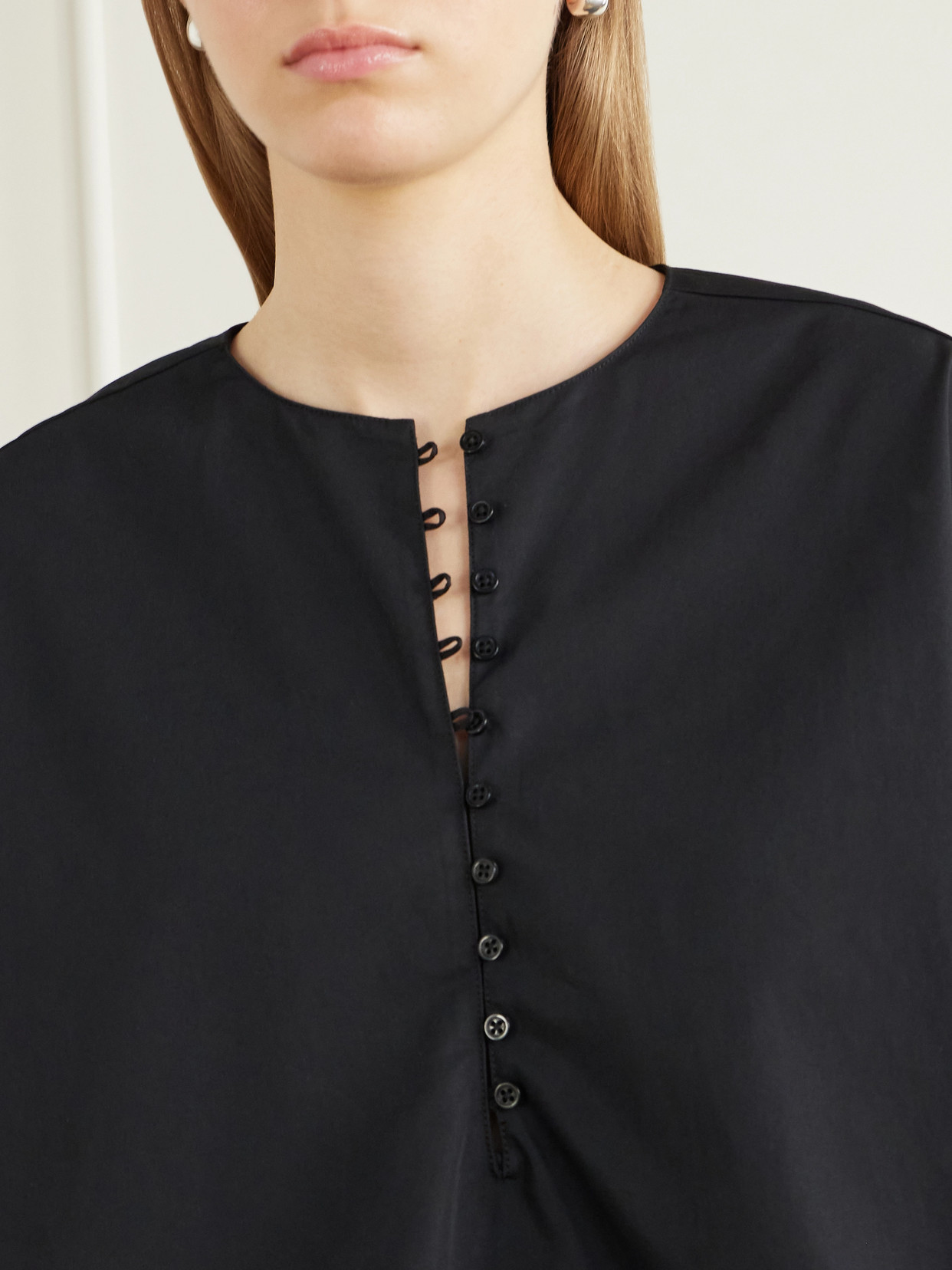 Marguerite Cotton-Poplin Blouse