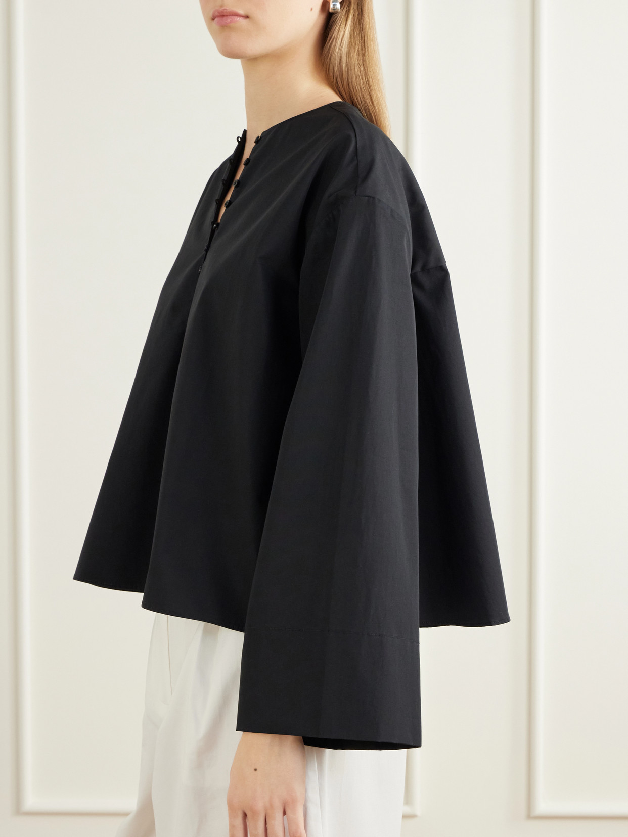 Marguerite Cotton-Poplin Blouse