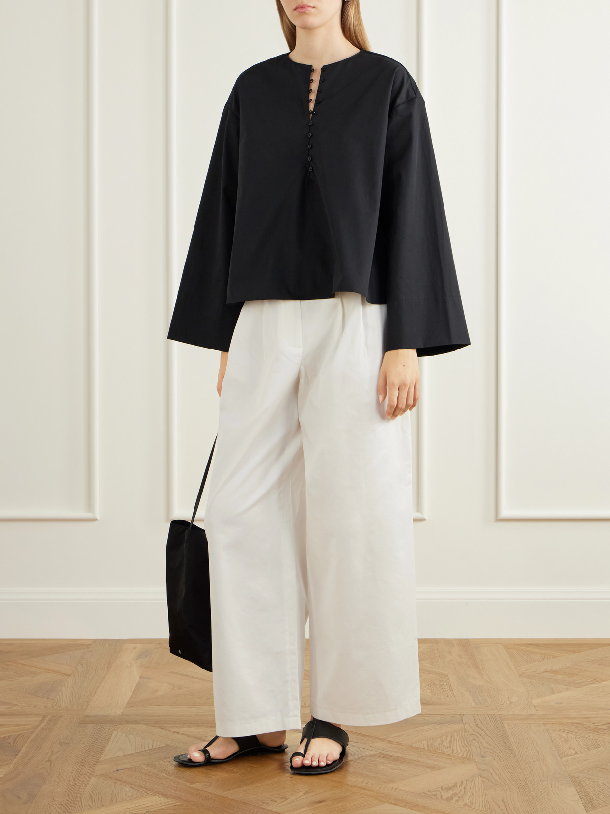 Marguerite Cotton-Poplin Blouse