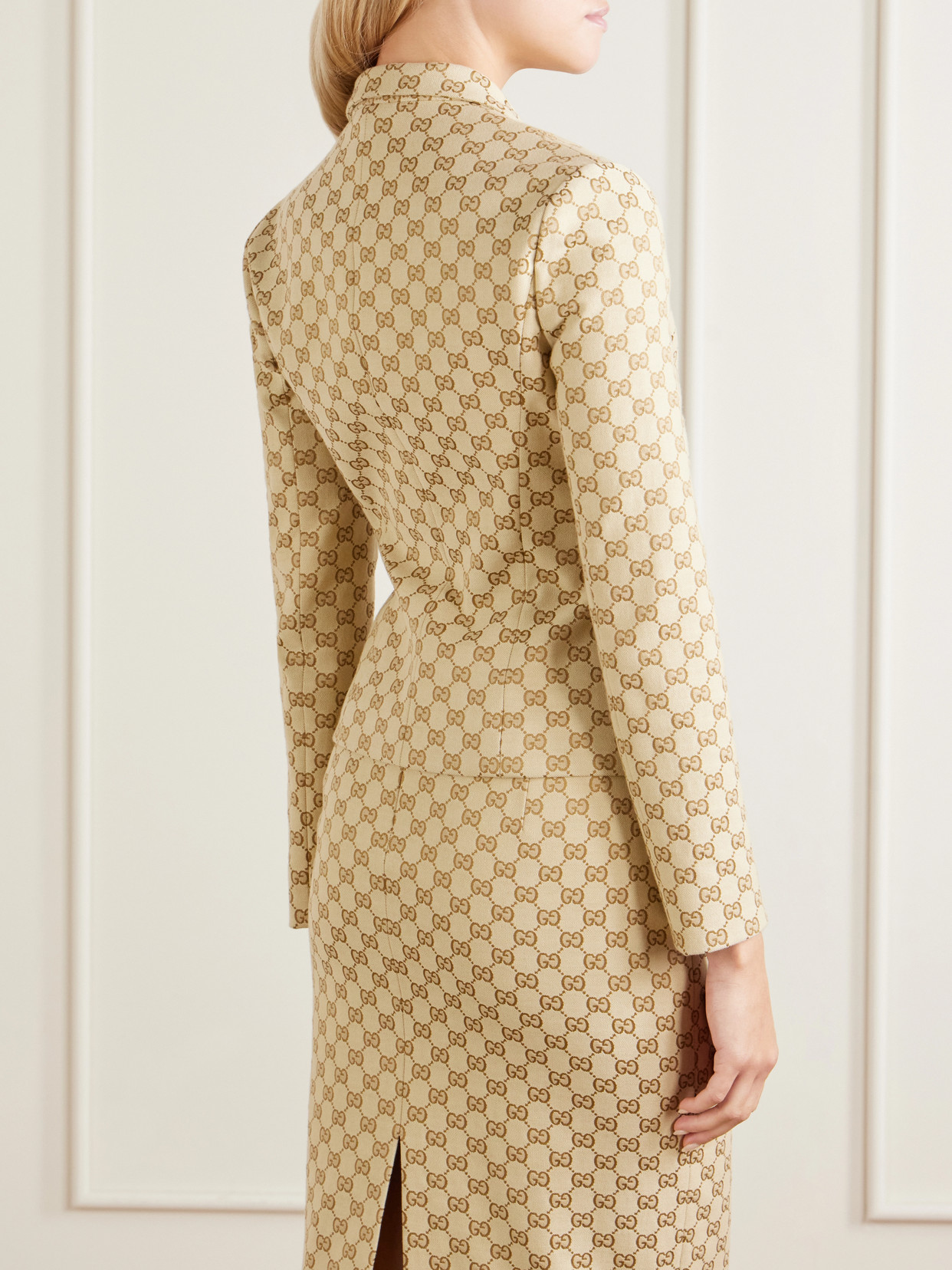 GG Supreme Canvas-Jacquard Jacket