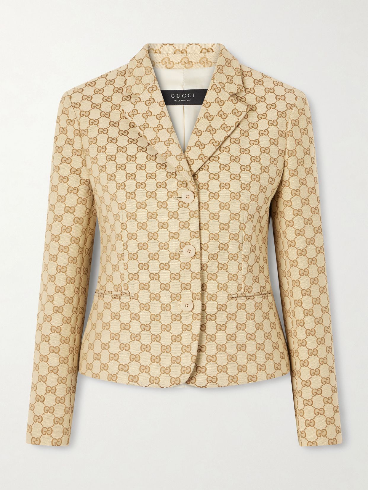 gg supreme canvas jacquard jacket