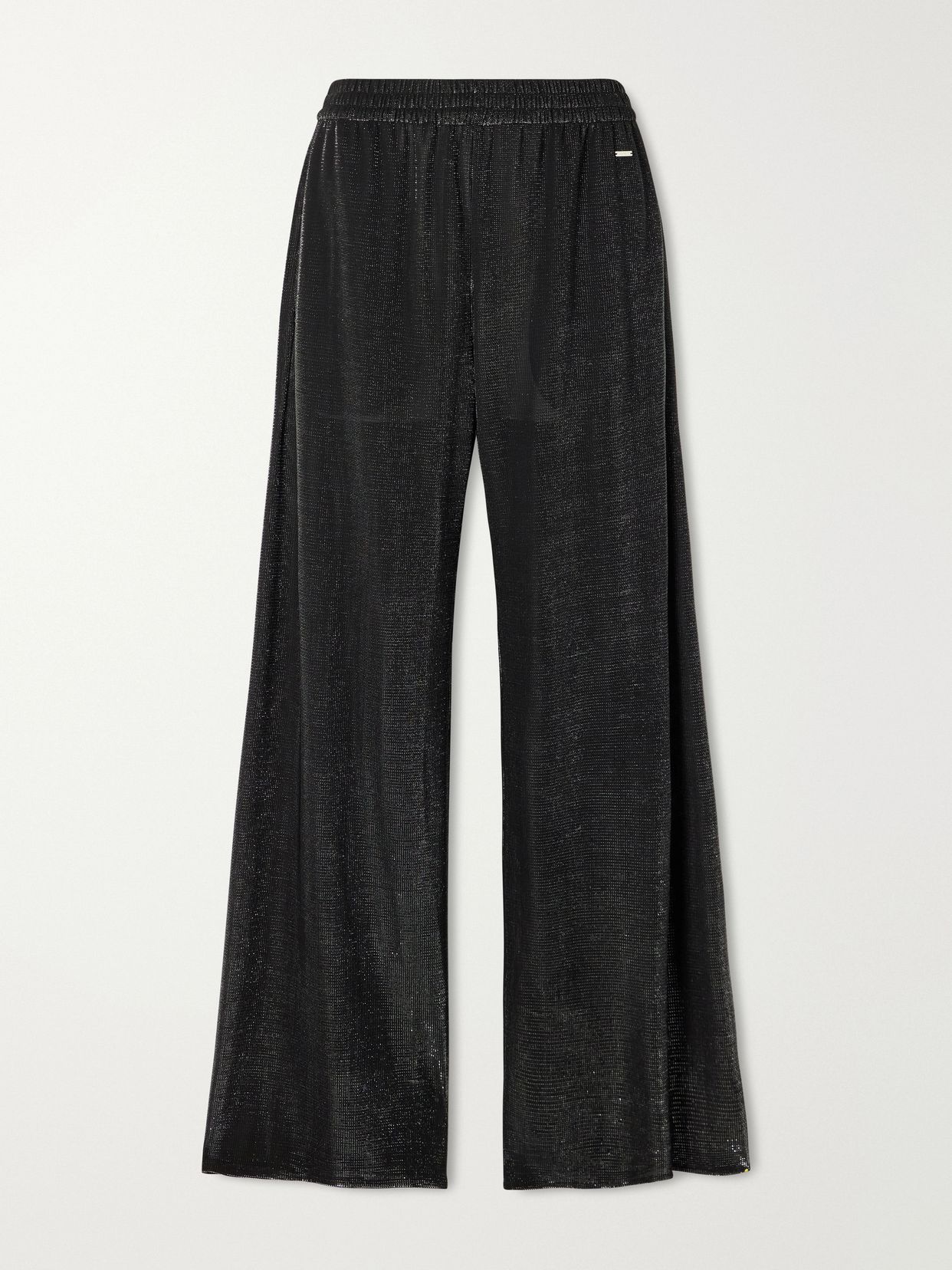 wide leg jersey pants