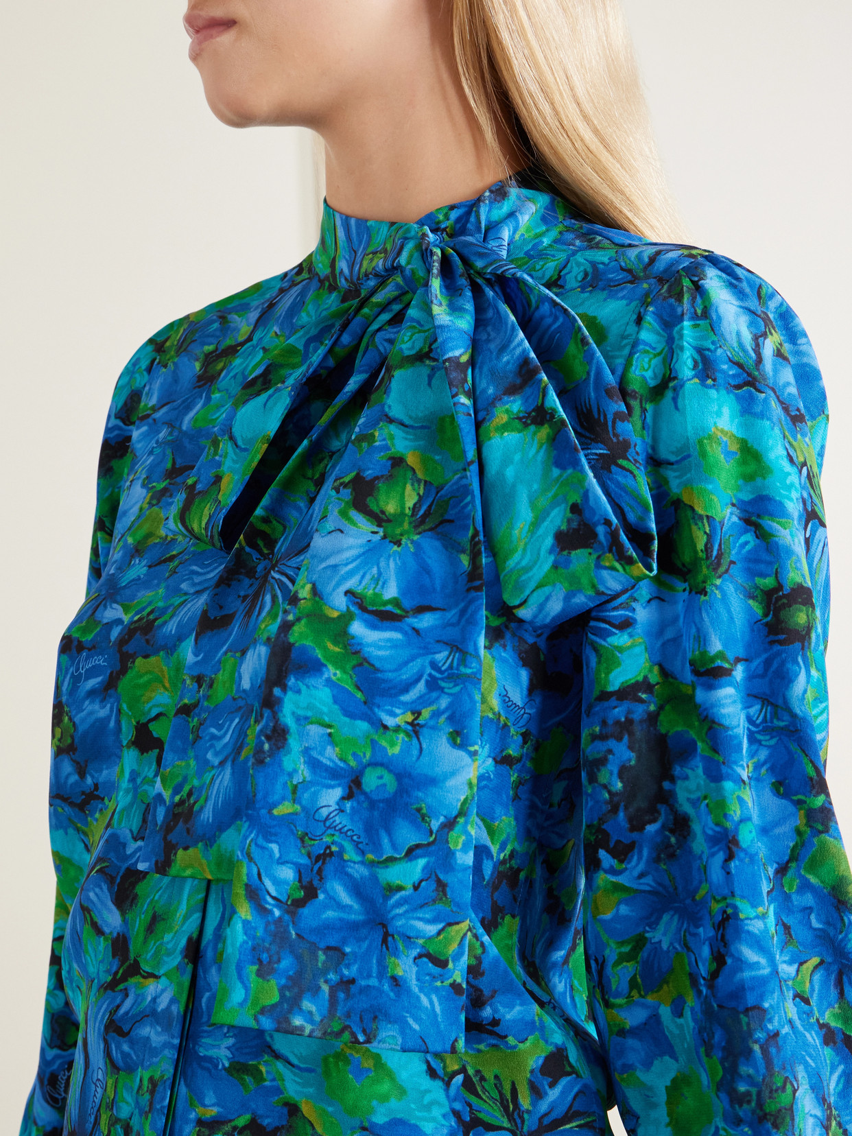 Blossom Pussy-Bow Blouse