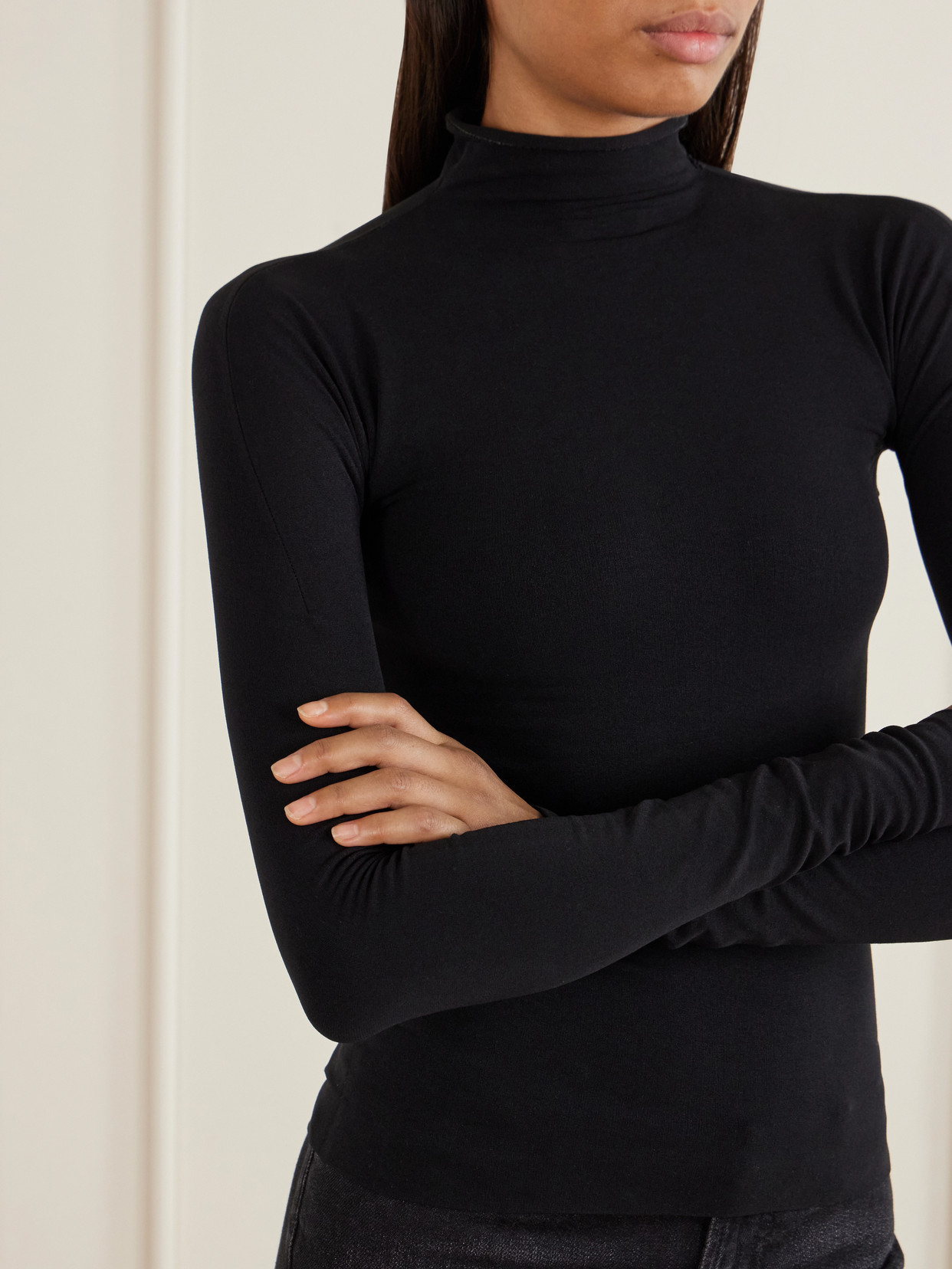 Stretch-Jersey Sweater