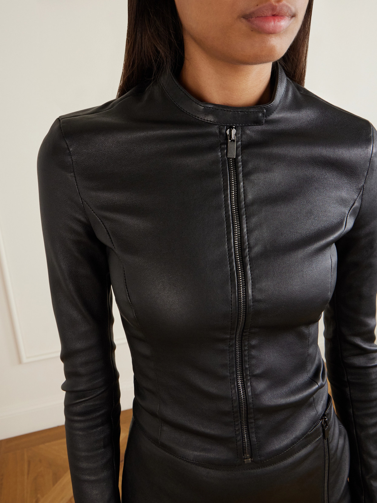 Leather Biker Jacket