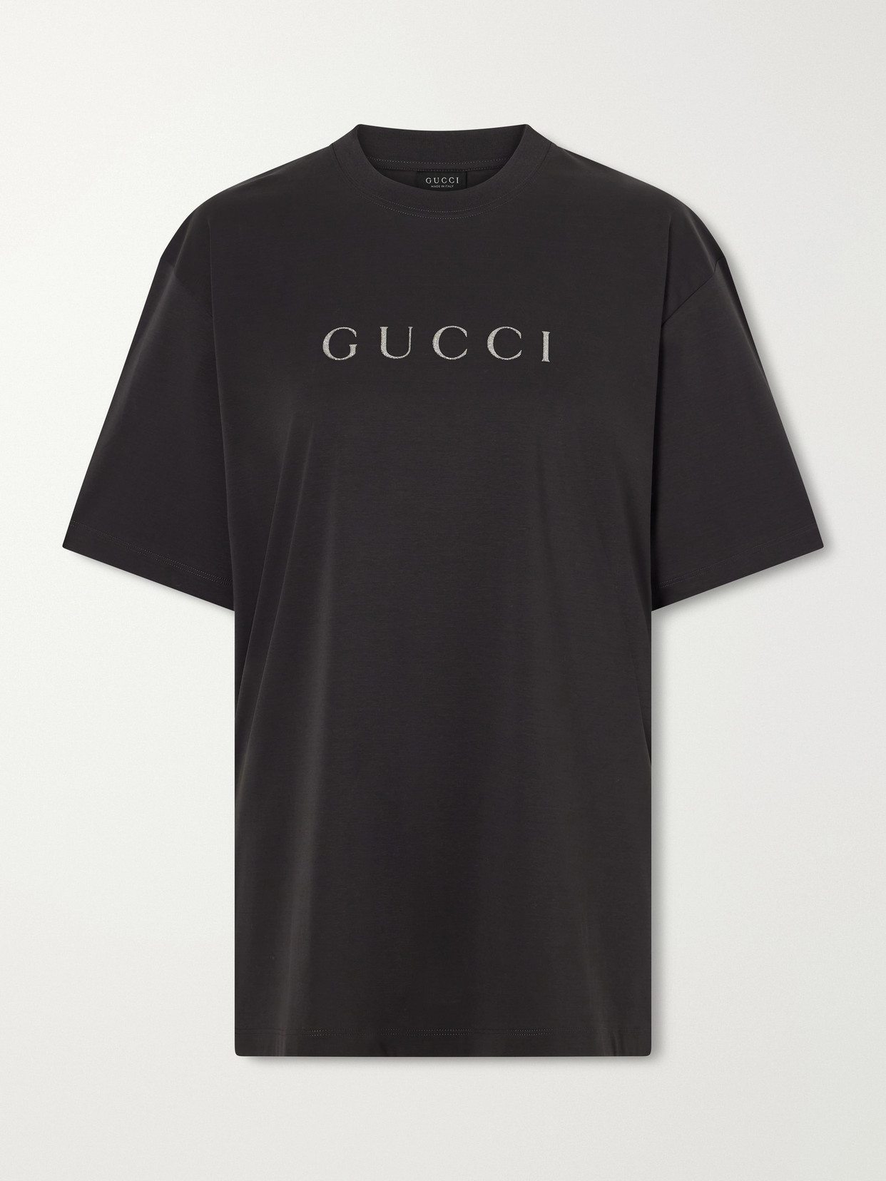 Logo-Appliquéd Cotton-Jersey T-Shirt