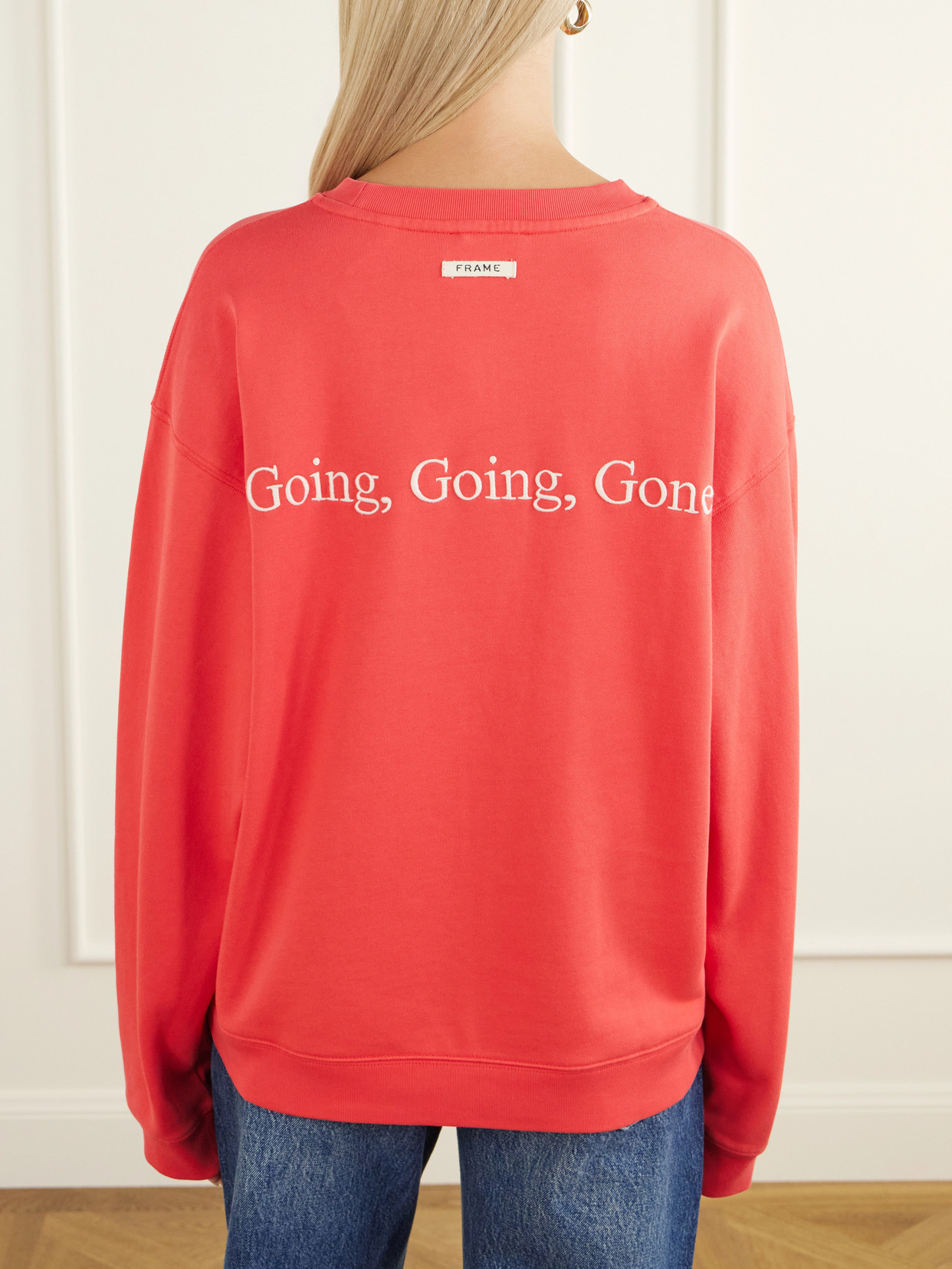 + Sotheby'S Logo-Embroidered Cotton-Jersey Sweatshirt