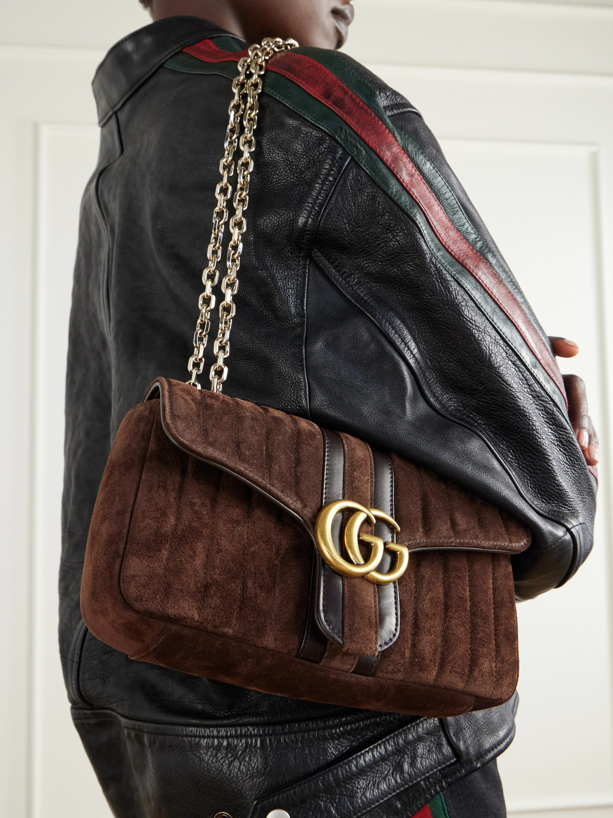 Jetset GG Marmont Shoulder Bag