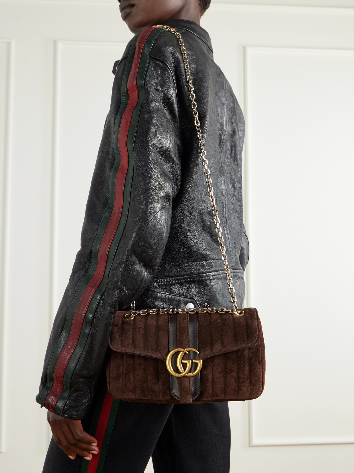 Jetset GG Marmont Shoulder Bag