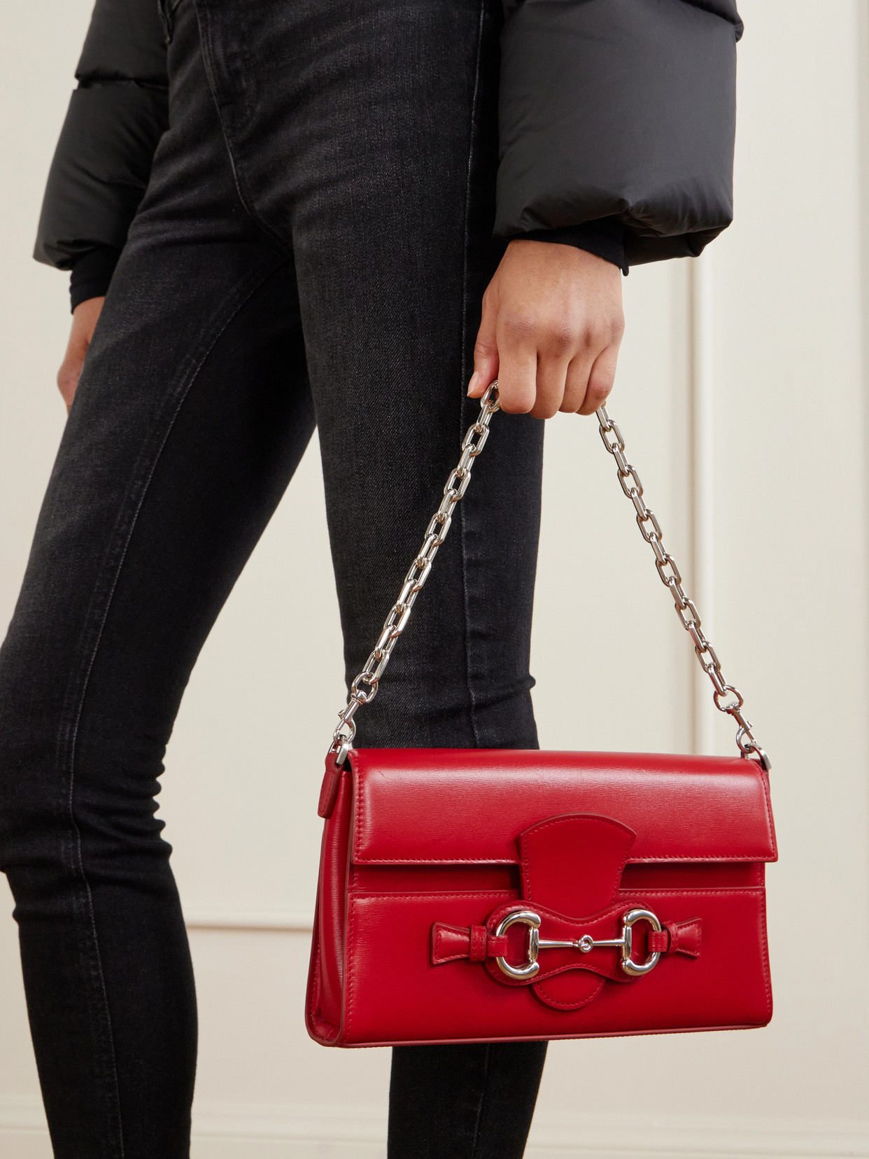Horsebit Ristretto Shoulder Bag