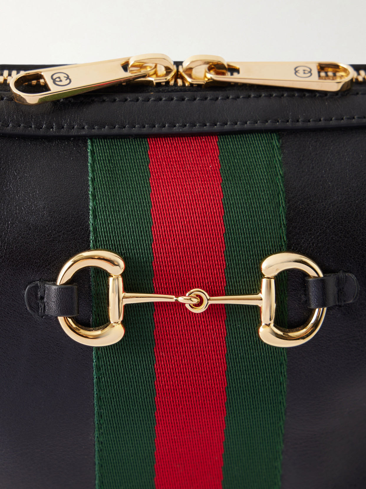 Camera Case Web-Trimmed Shoulder Bag