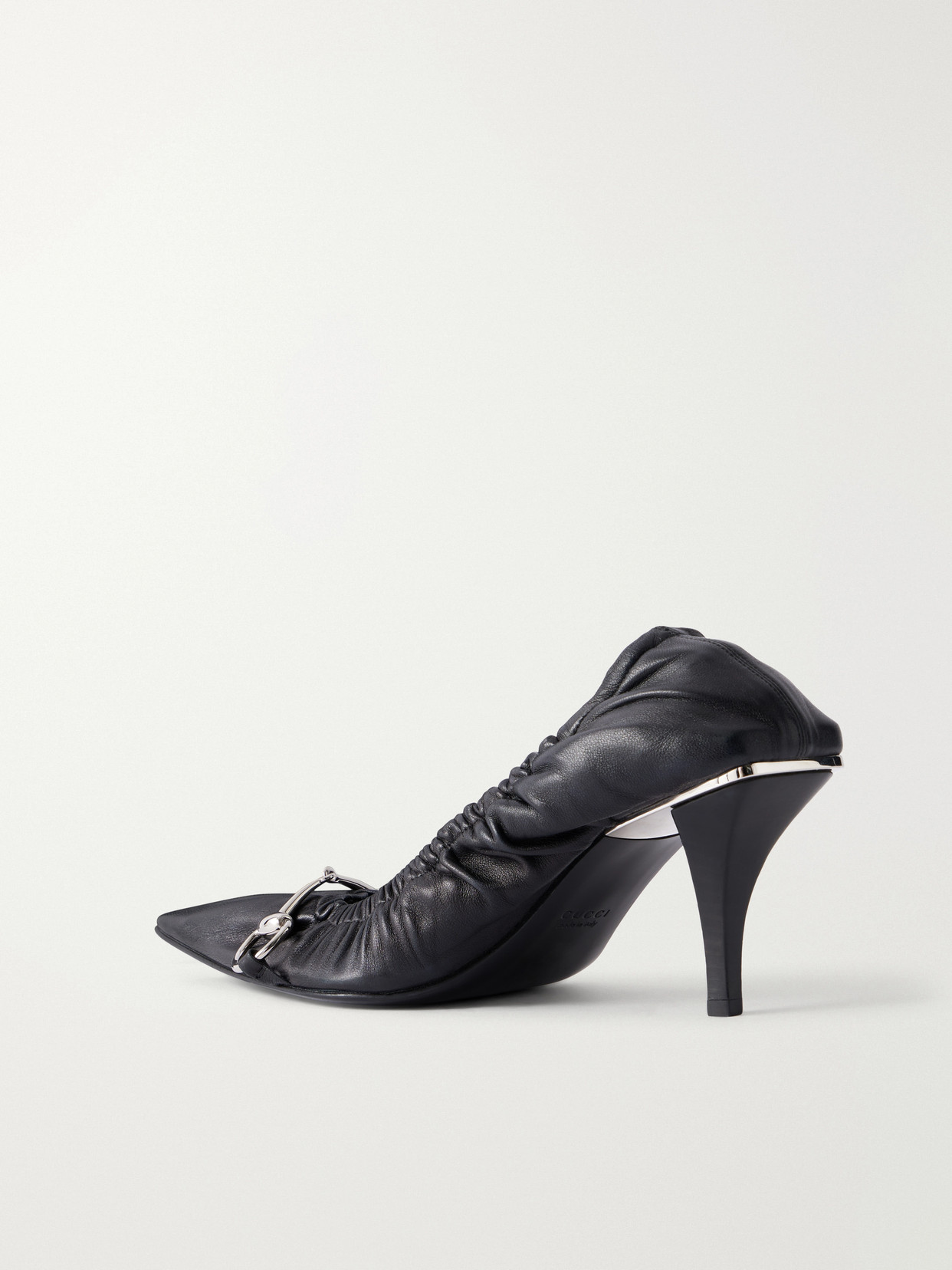 Vittoria 75 Horsebit-Embellished Pumps