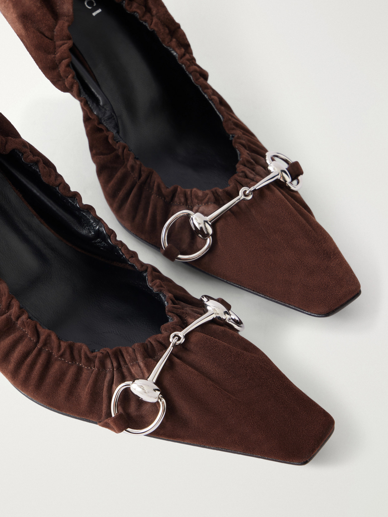 Vittoria 75 Horsebit-Embellished Pumps