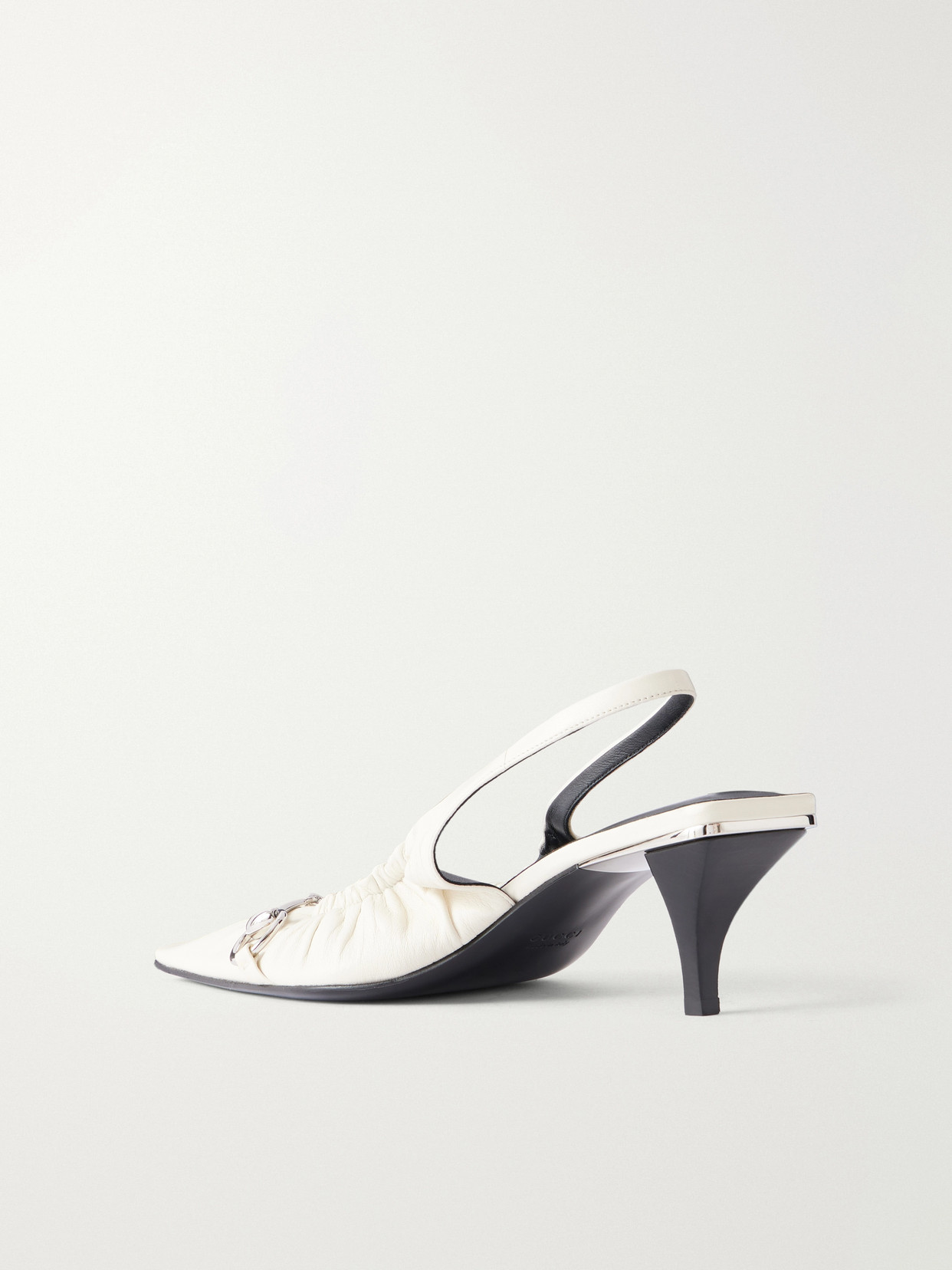 Vittoria 55 Horsebit-Embellished Slingback
