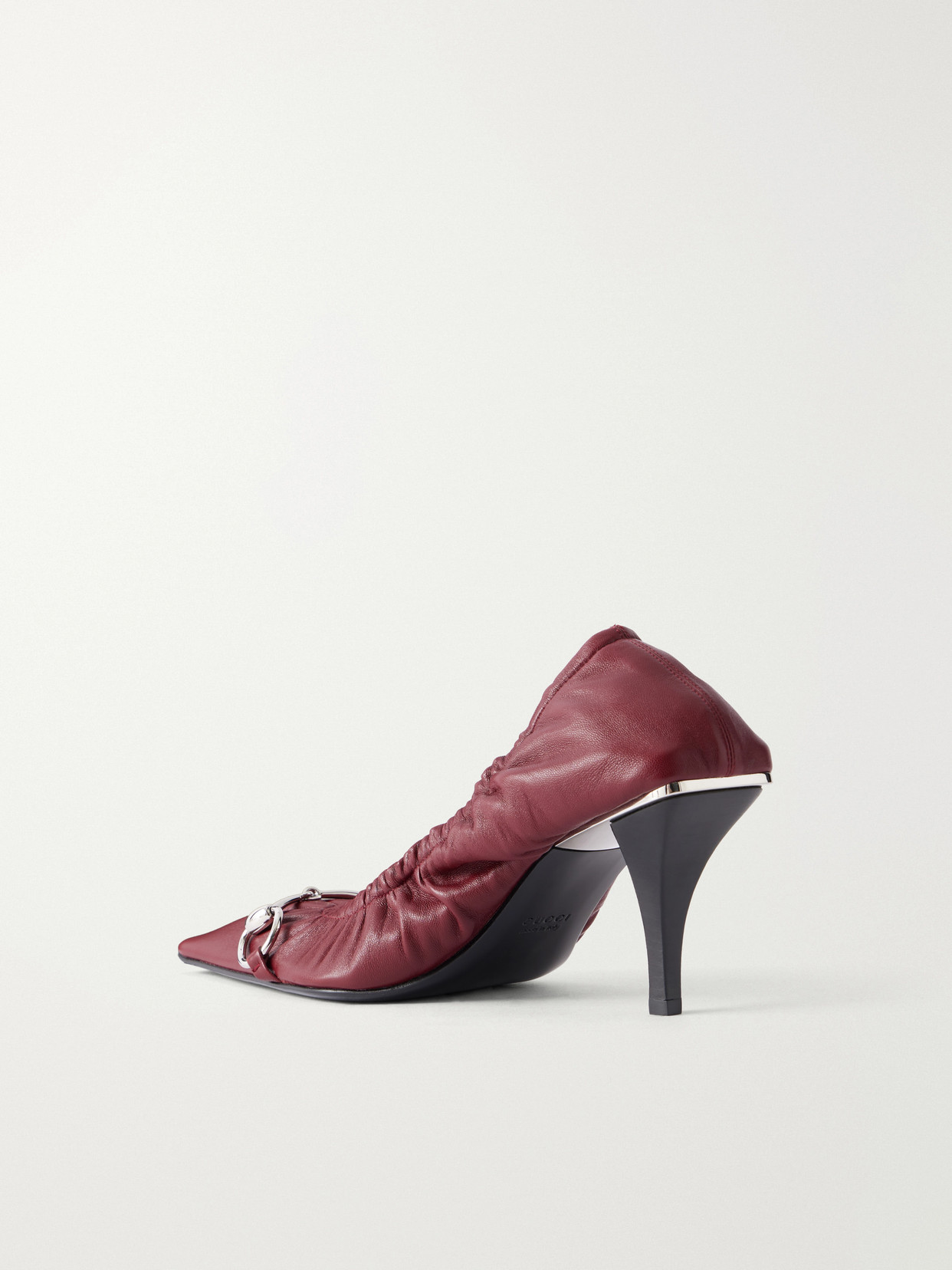 Vittoria 75 Horsebit-Embellished Pumps